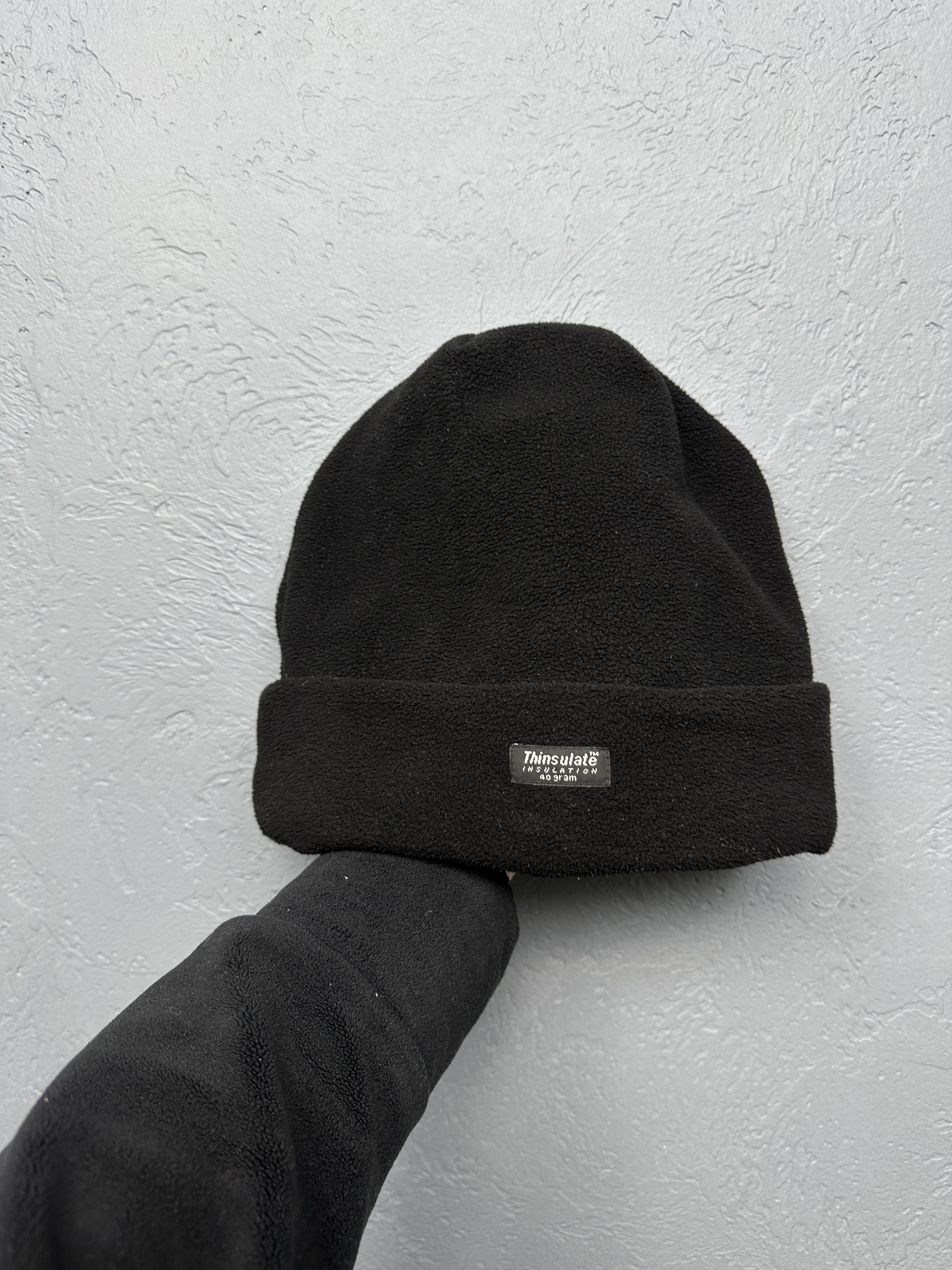 Umbro Umbro Vintage Mens Fleece Beanie Hat Size ONE SIZE - 3 Thumbnail