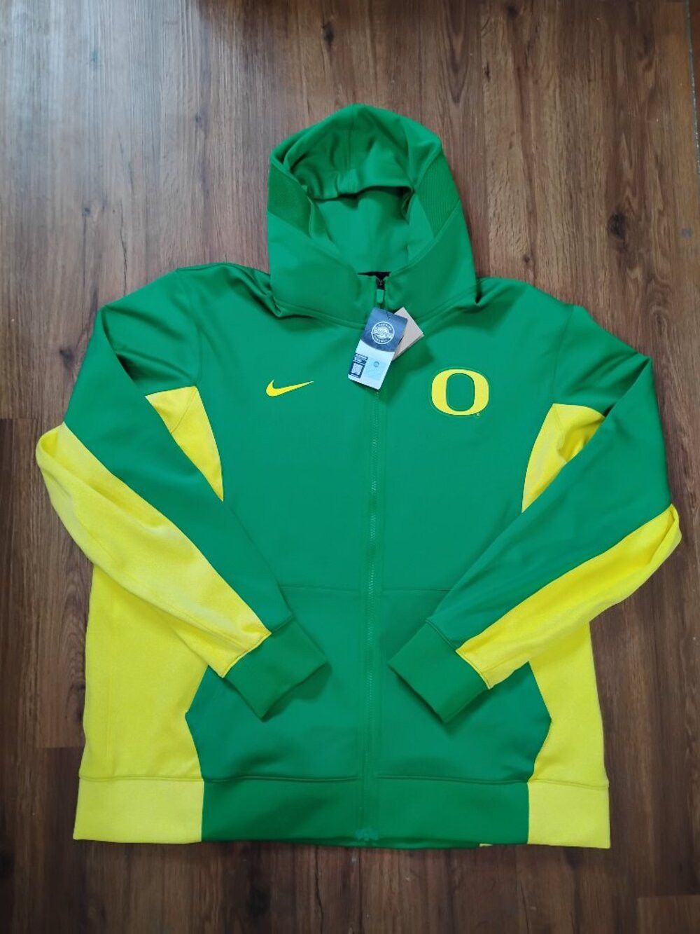 Nike NWT Nike Oregon Ducks Hoodie Sweatshirt Team Issue Size US XXL / EU 58 / 5 - 2 Thumbnail
