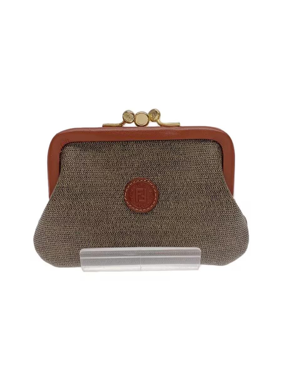 Fendi Fendi Coin Case Beige Size ONE SIZE - 1 Thumbnail