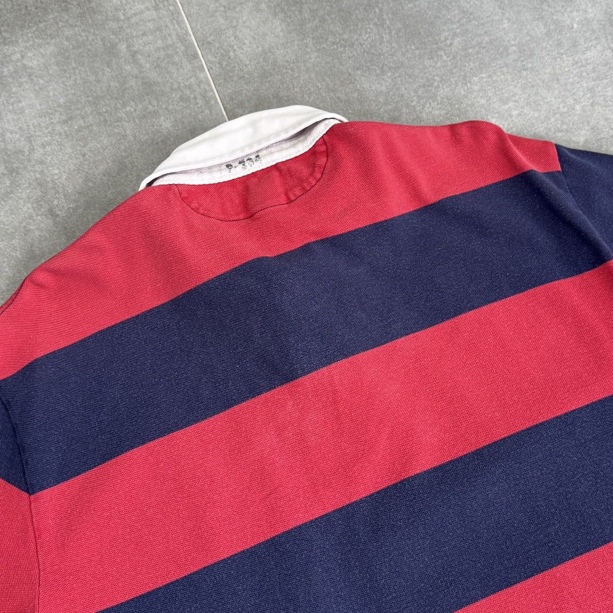 Polo Ralph Lauren Vintage Polo Ralph Lauren Striped Men Polo Shirt Size L Size US L / EU 52-54 / 3 - 20 Thumbnail