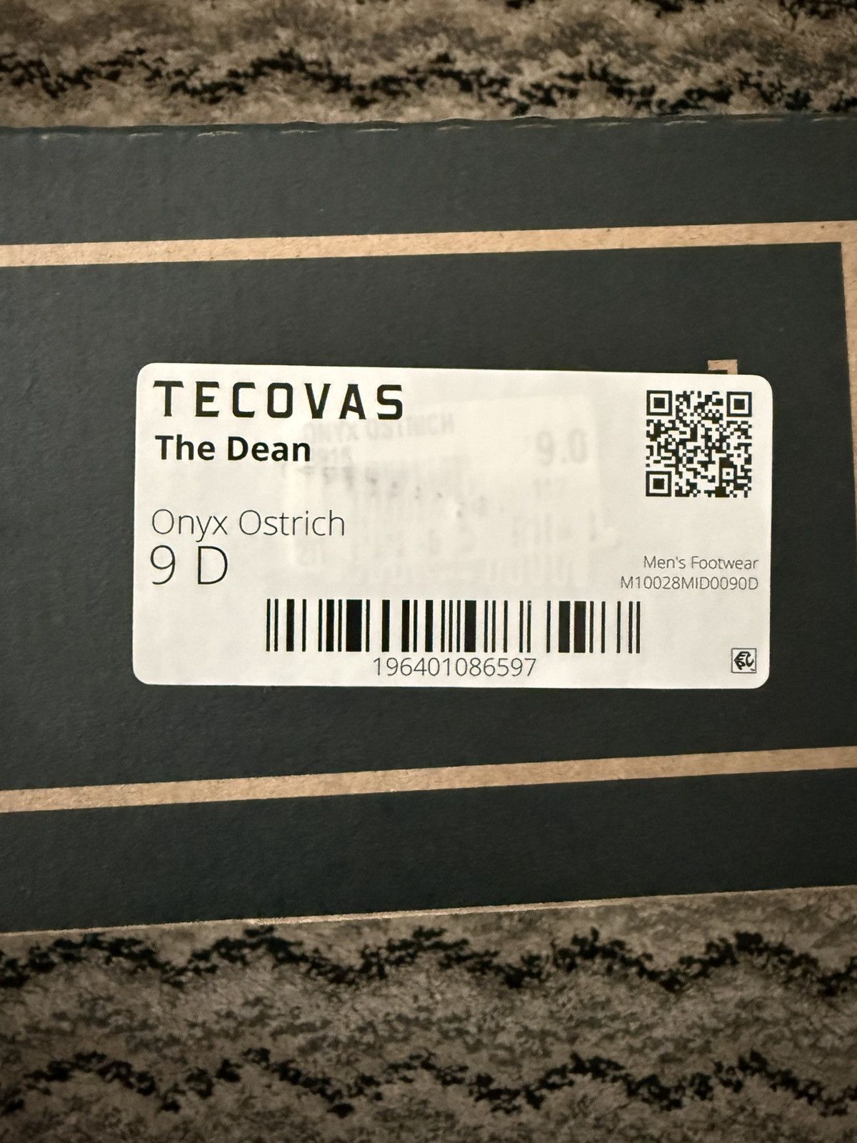 Tecovas Tecovas “The Dean” in Onyx Ostrich Size US 9 / EU 42 - 6 Thumbnail