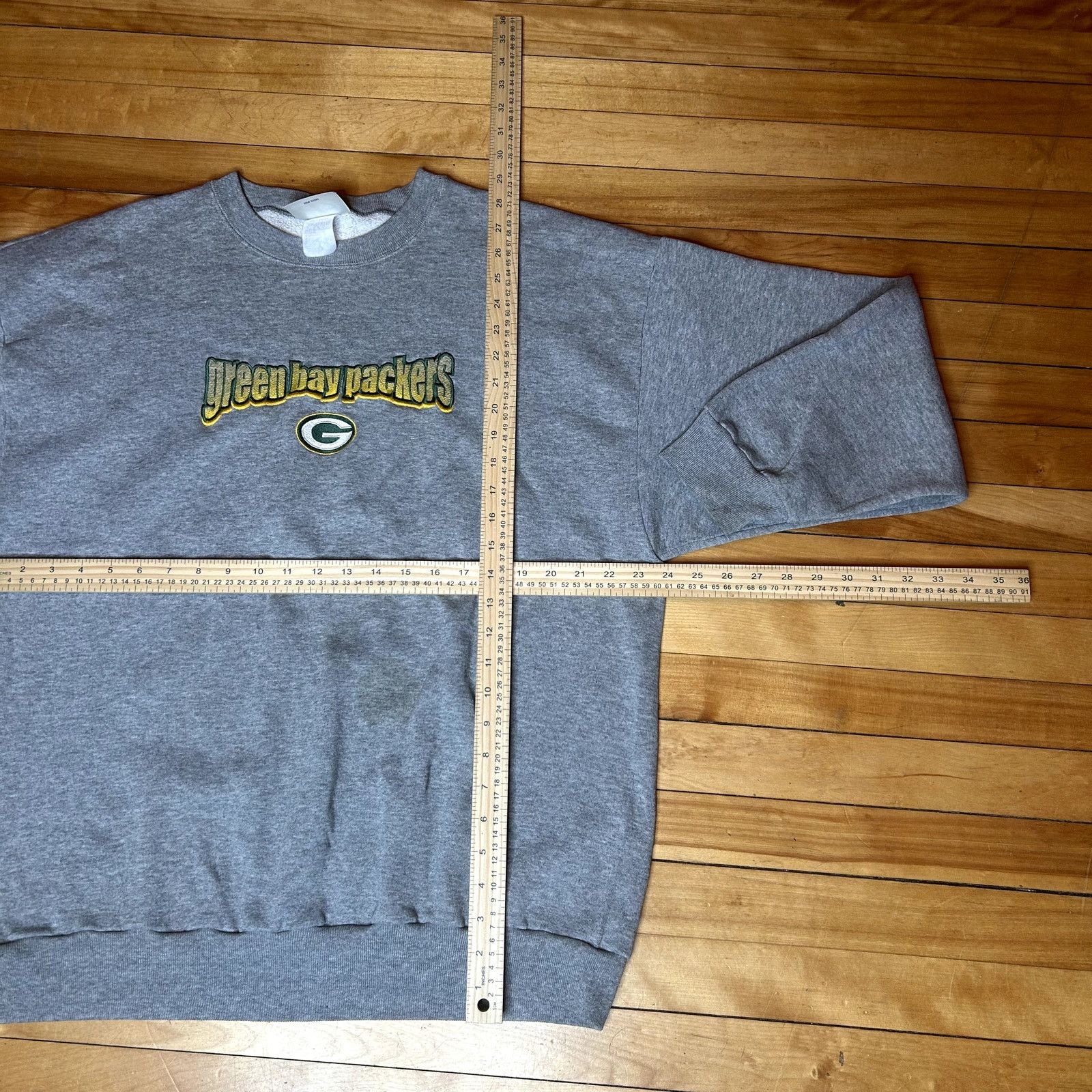 Logo Athletic Y2K Gray Packers Crewneck Size US L / EU 52-54 / 3 - 6 Thumbnail