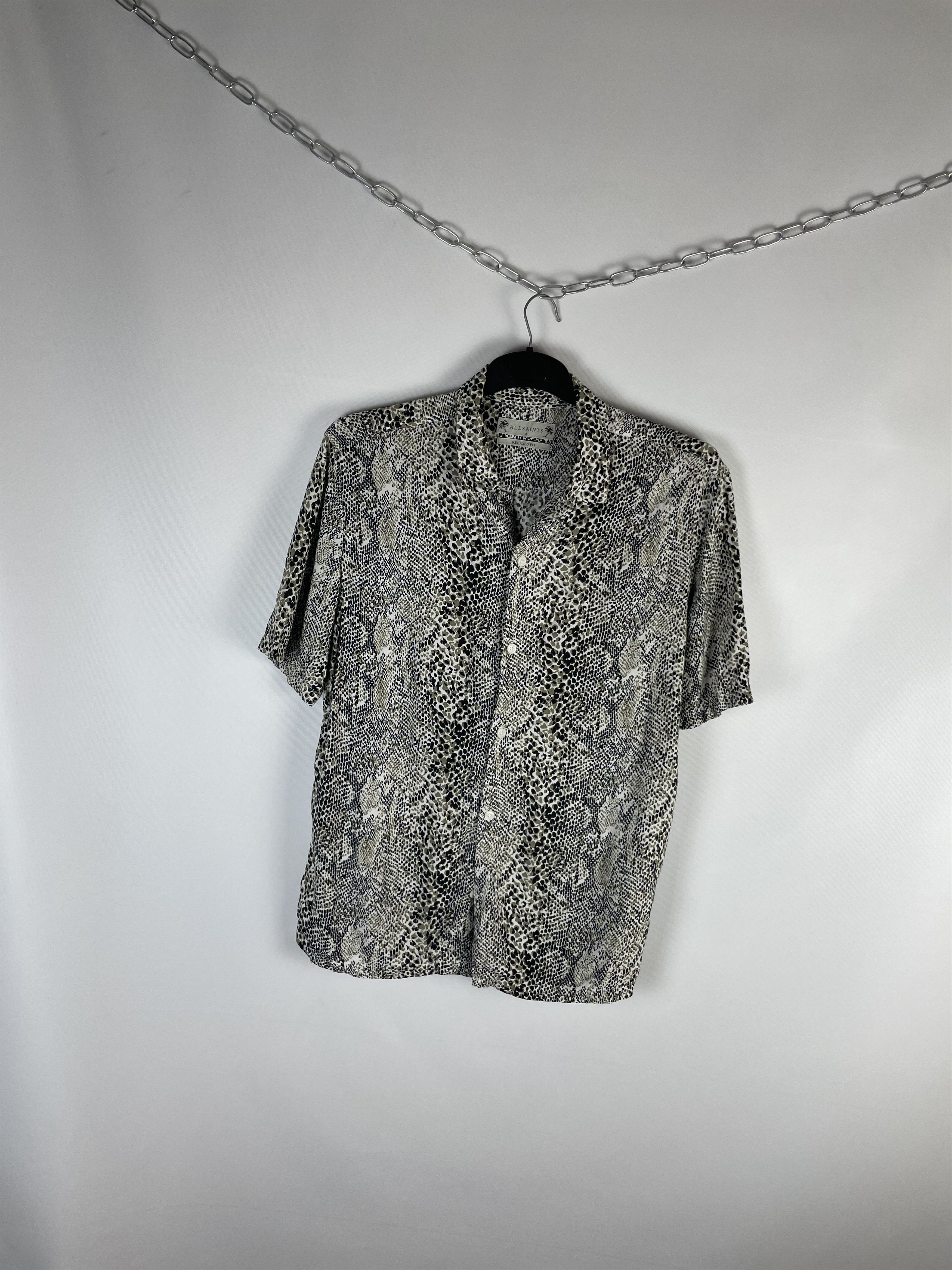 Allsaints Vintage Y2K Allsaints Hawaiian Shirt Size US M / EU 48-50 / 2 - 2 Thumbnail