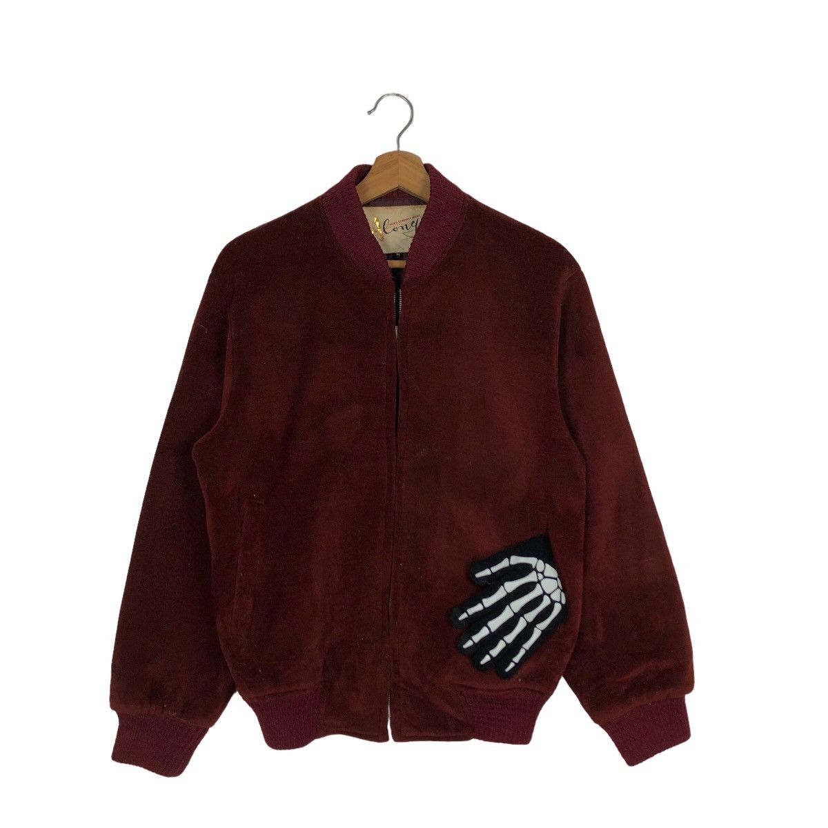 Japanese Brand VINTAGE SUEDE LEATHER CONG BOMBER ISSEY MIYAKE DESIGN Size US M / EU 48-50 / 2 - 1 Thumbnail