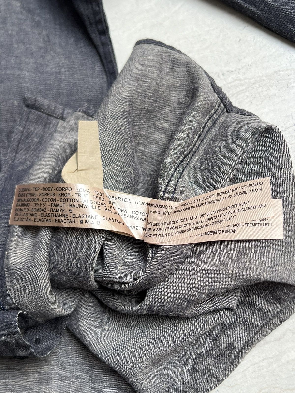 Massimo Dutti Massimo Dutti Grey Shirt Size US M / EU 48-50 / 2 - 10 Thumbnail