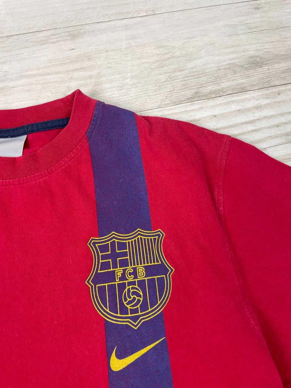 Nike Vintage Nike FC Barcelona Football T-Shirt 00s Soccer Size US M / EU 48-50 / 2 - 4 Thumbnail