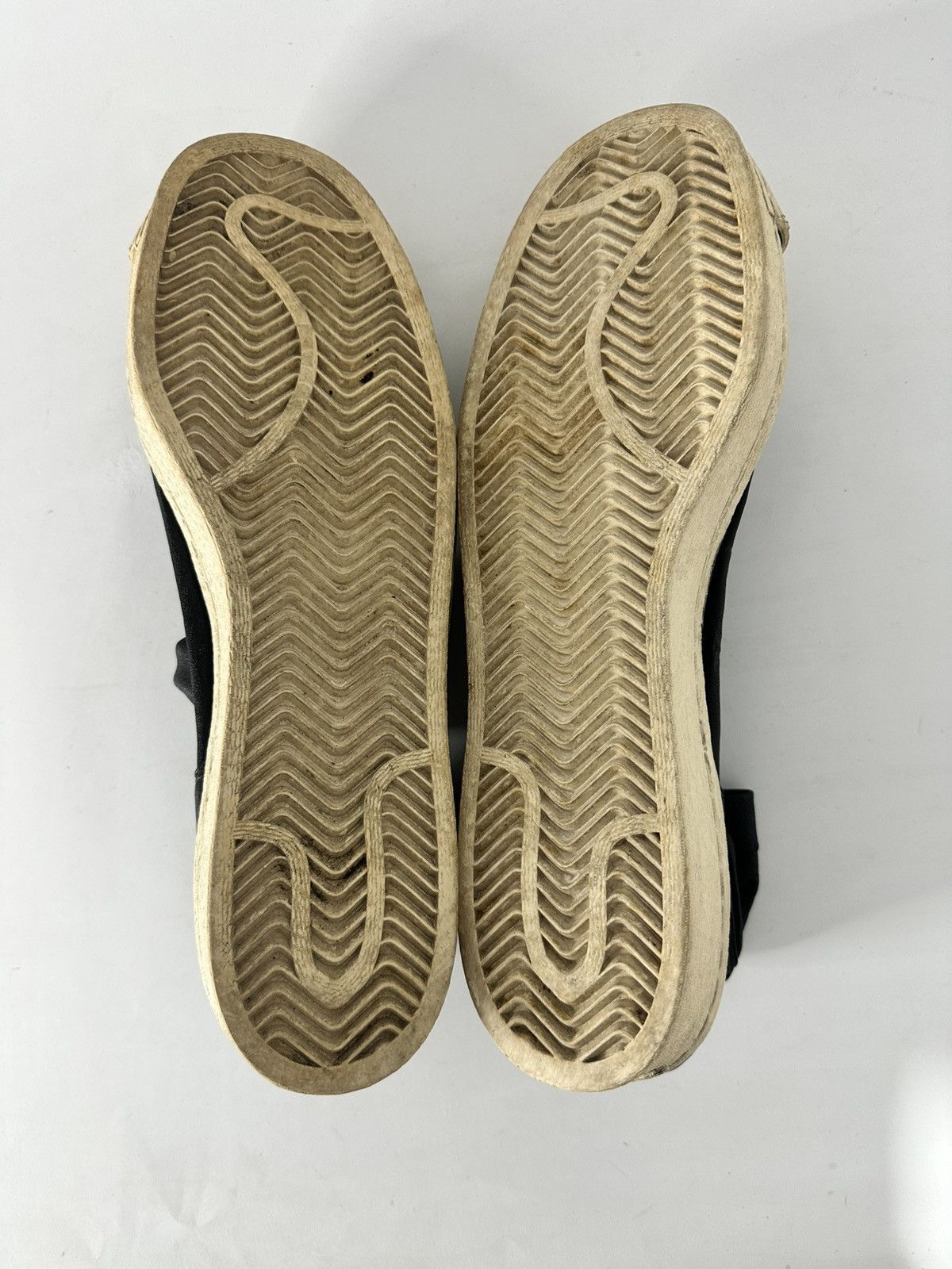 Adidas × Rick Owens Rick Owens x Adidas SS15 Faun Leather Sneakers Size US 9.5 / EU 42-43 - 6 Thumbnail