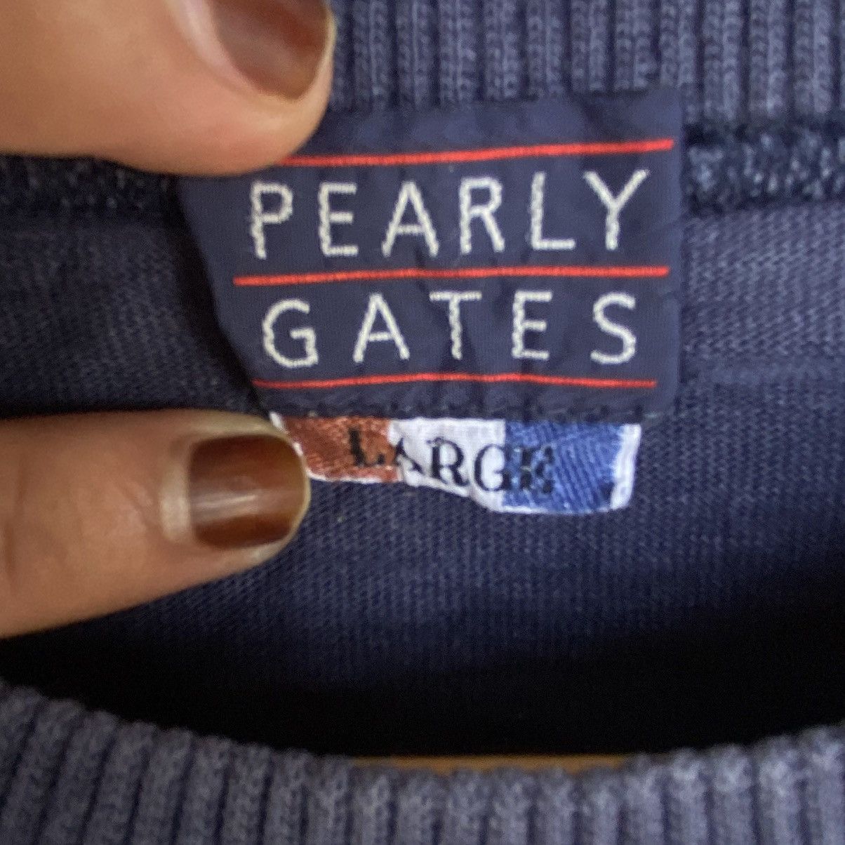 Other Vintage Pearly Gates Printed Crewneck Sweatshirt Navy Blue Size US L / EU 52-54 / 3 - 5 Thumbnail
