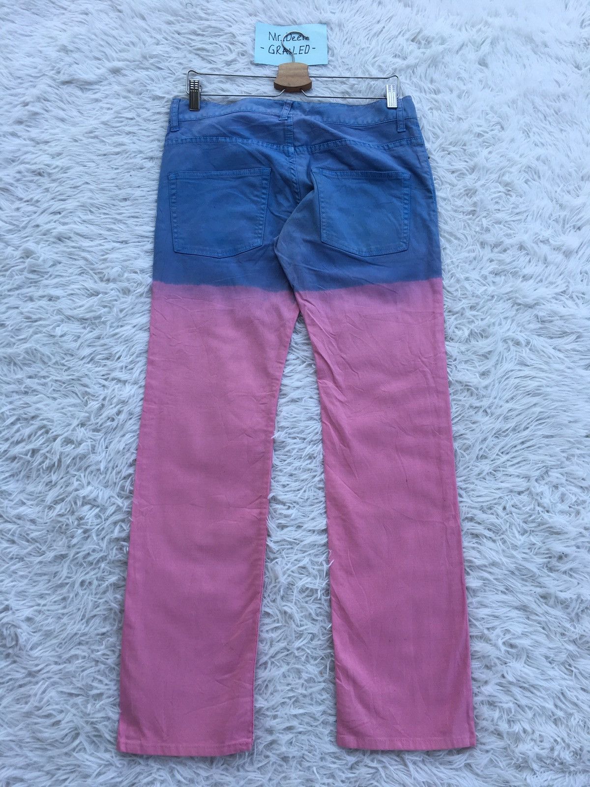 PPFM Rare Vintage PPFM Two Tone Jeans Size US 32 / EU 48 - 17 Thumbnail
