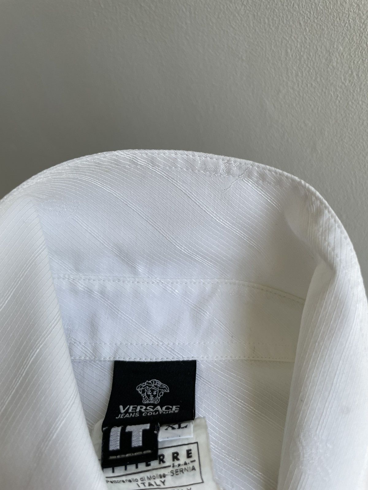 Versace Versace Monogram Vintage Button Up Shirt Size US XL / EU 56 / 4 - 23 Thumbnail