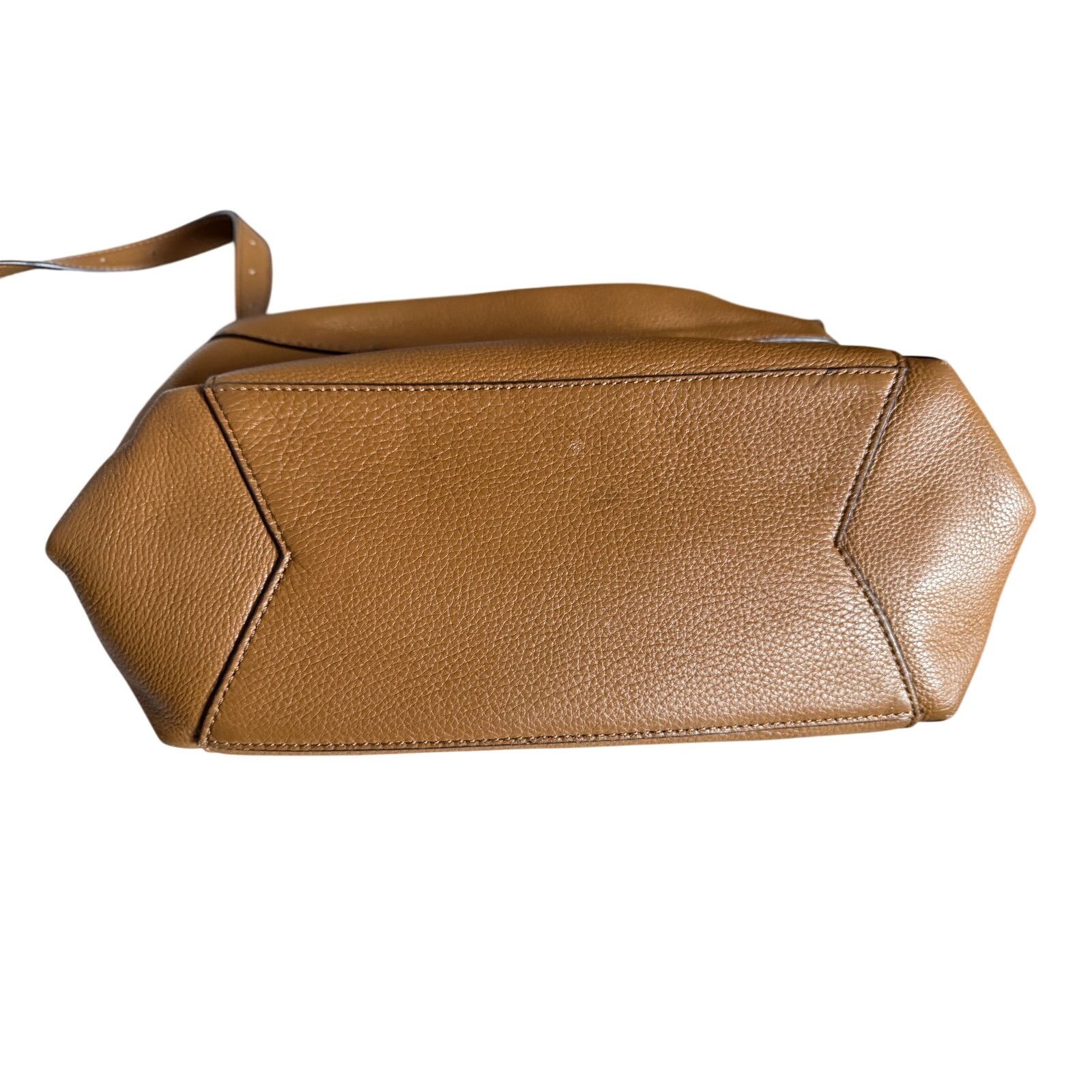 Sandro Sandro Brown/ Khaki Leather Handbag Size ONE SIZE - 3 Thumbnail