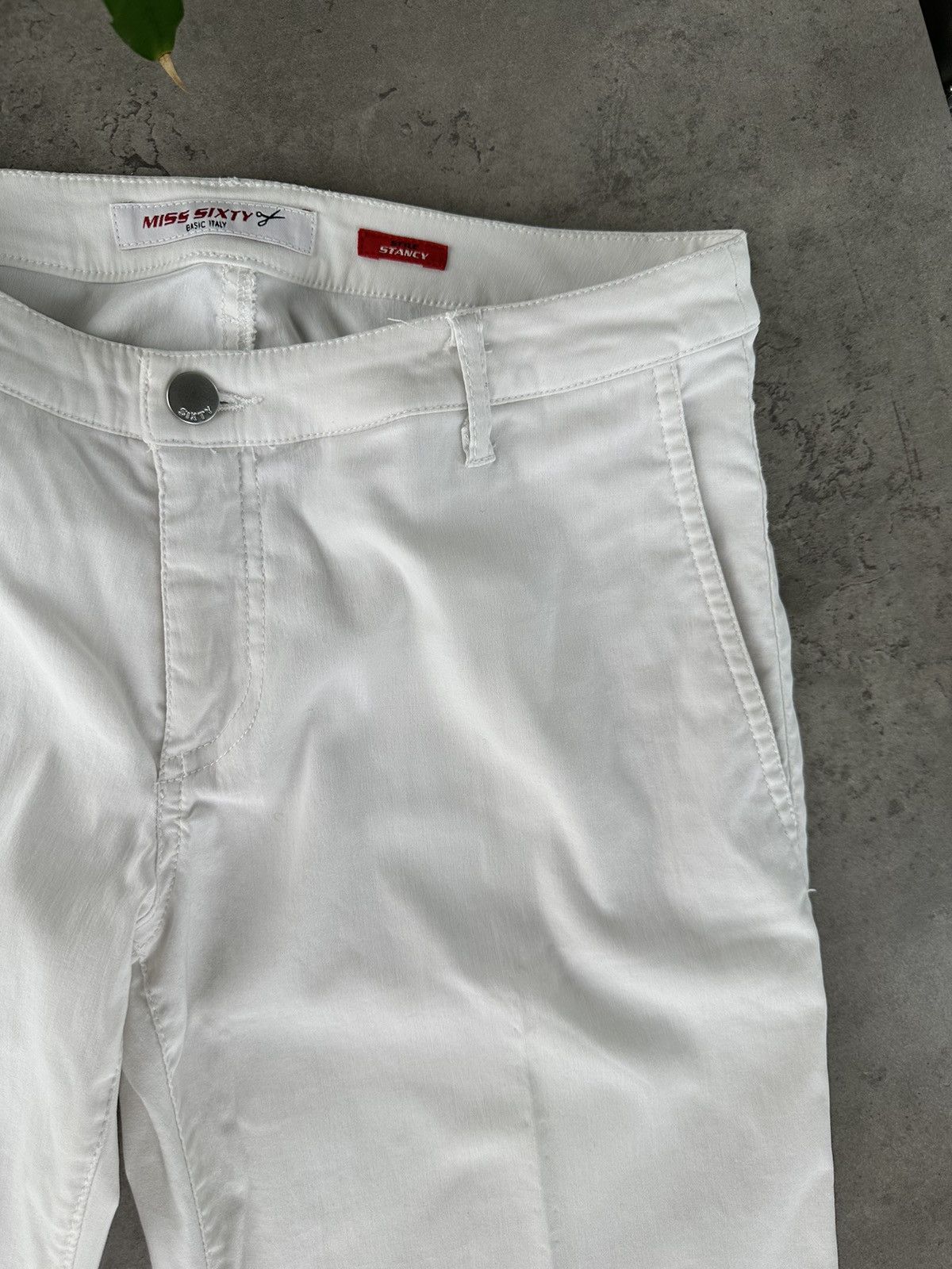 Miss Sixty Miss Sixty White Pants Size 29" - 6 Thumbnail