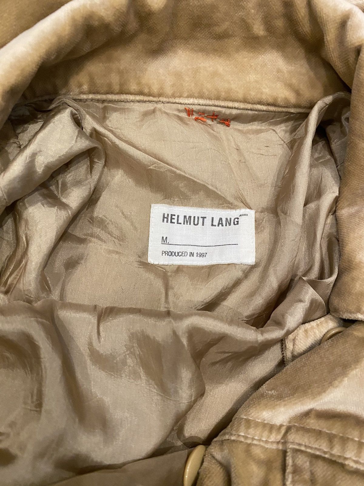 Helmut Lang 1999 Helmut Lang Velvet Jacket Size US L / EU 52-54 / 3 - 5 Thumbnail