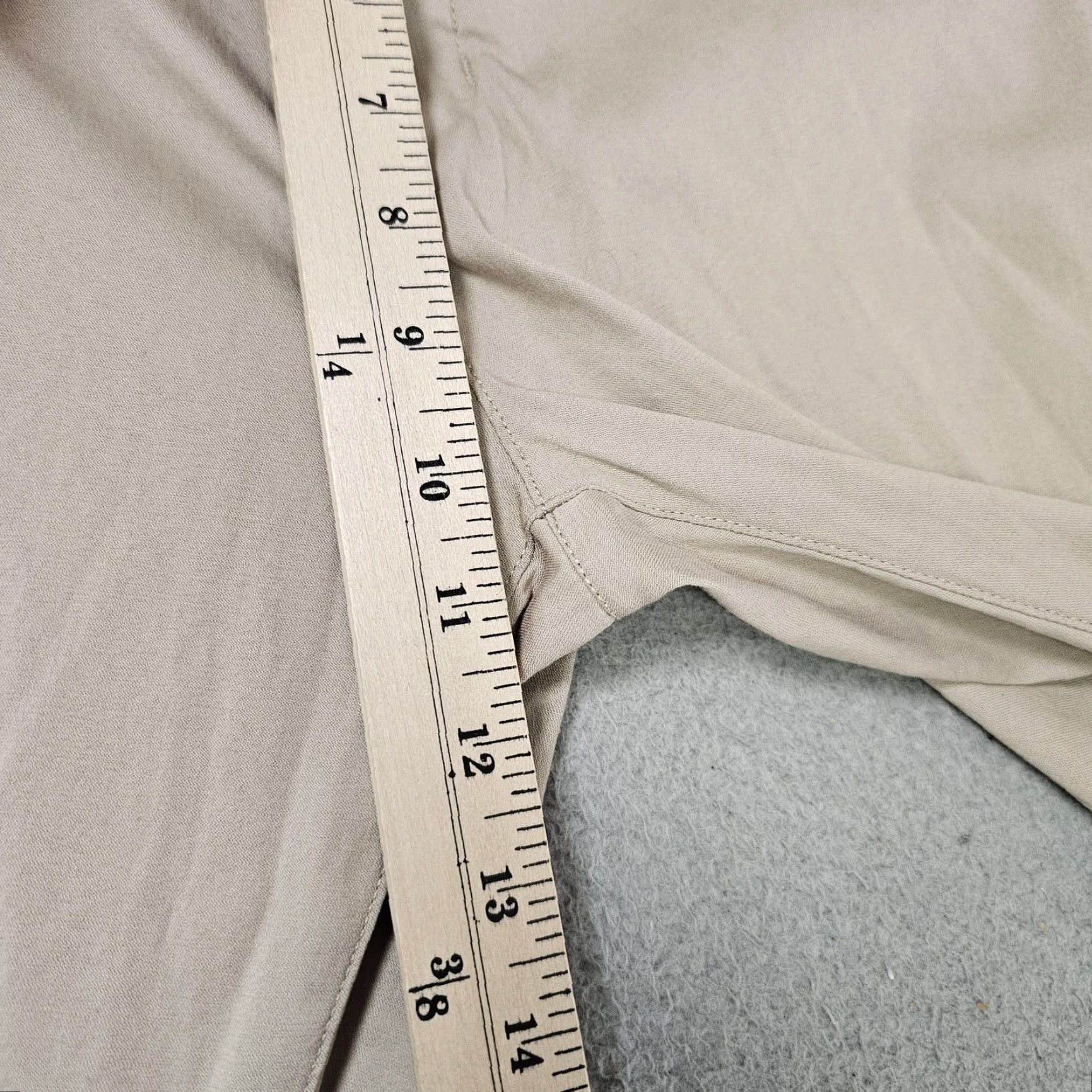 Vintage Birddogs Pants Mens 32x28 Khaki Beige Chino Stretch Casual Tech Tapered Pockets Zip Front Belt Loops Birddogs Built-in Liner Mens Size US 32 / EU 48 - 4 Thumbnail