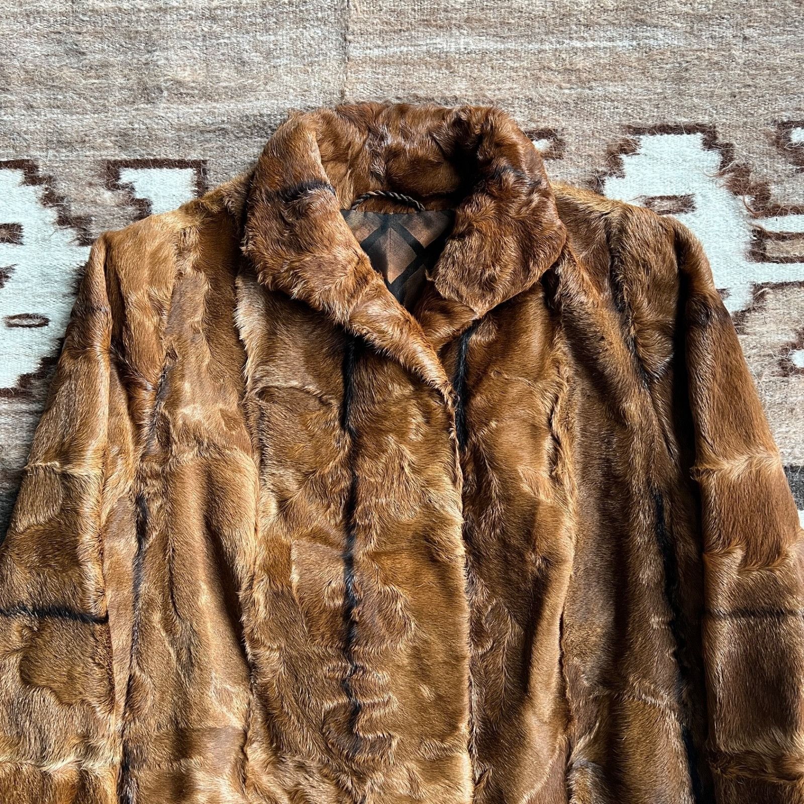 Vintage Vintage Y2K Kossack Germany Real Beaver Fur Coat 9571AC Size M / US 6-8 / IT 42-44 - 4 Thumbnail