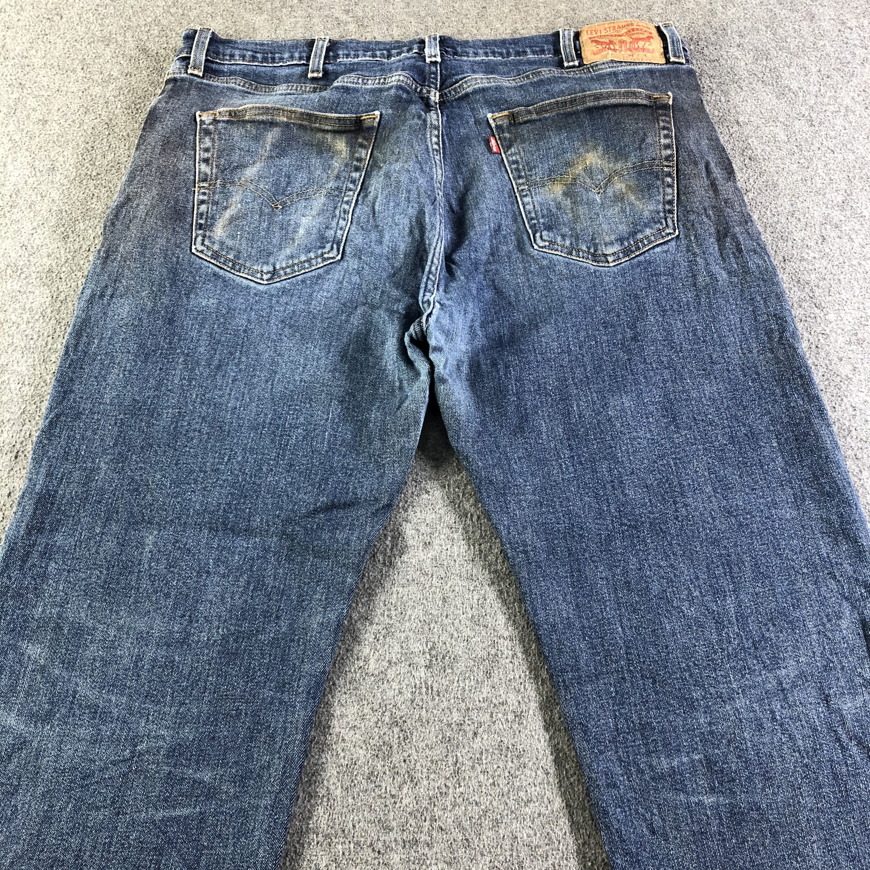 Levi's Vintage Blue Wash Levis 505 Jeans-J4442 Size US 39 - 4 Thumbnail