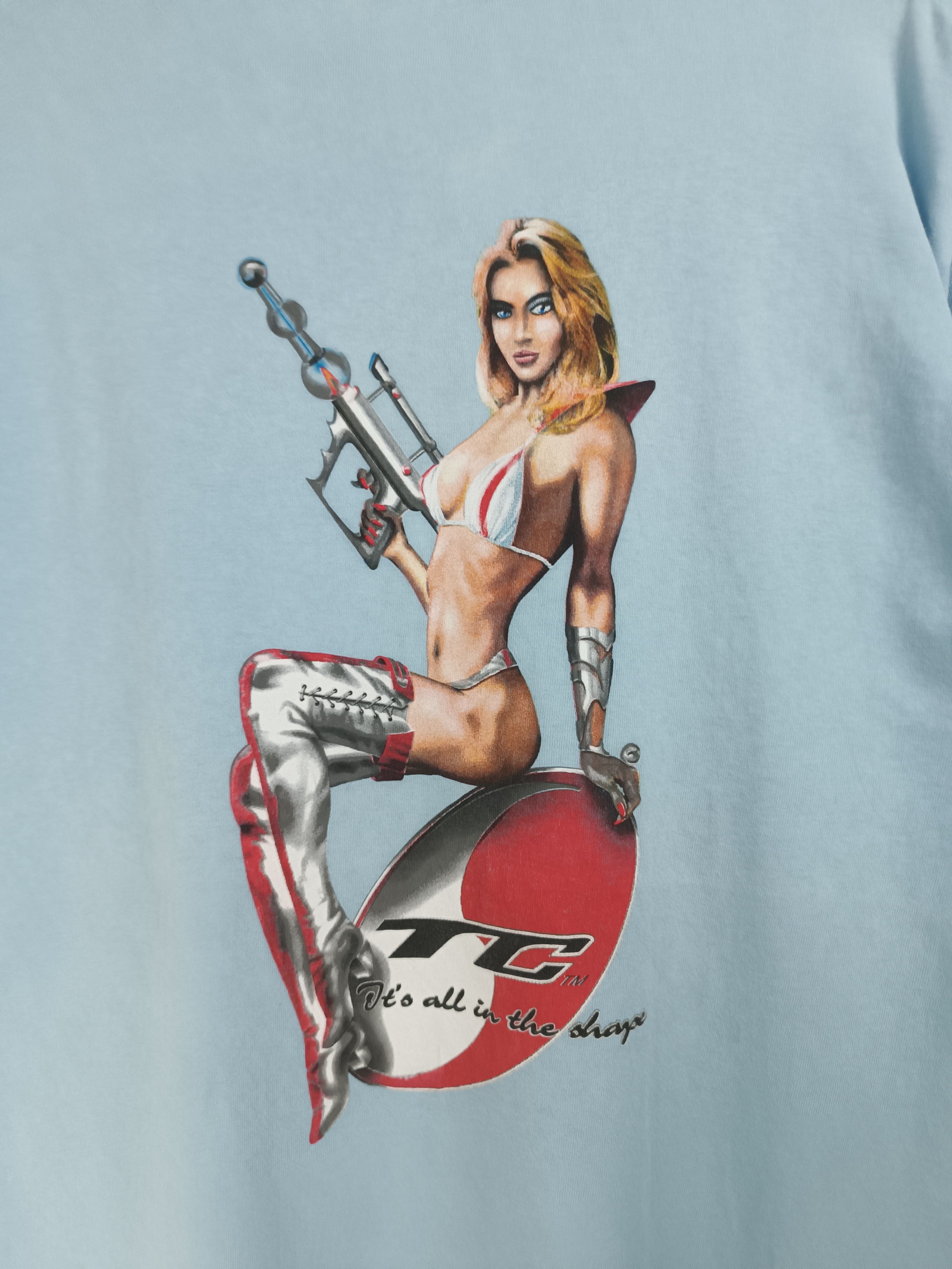 Vintage VINTAGE 90'S T&C SURF HAWAII SEXY ALIEN GUN ifsixwanine lgb Size US M / EU 48-50 / 2 - 9 Thumbnail