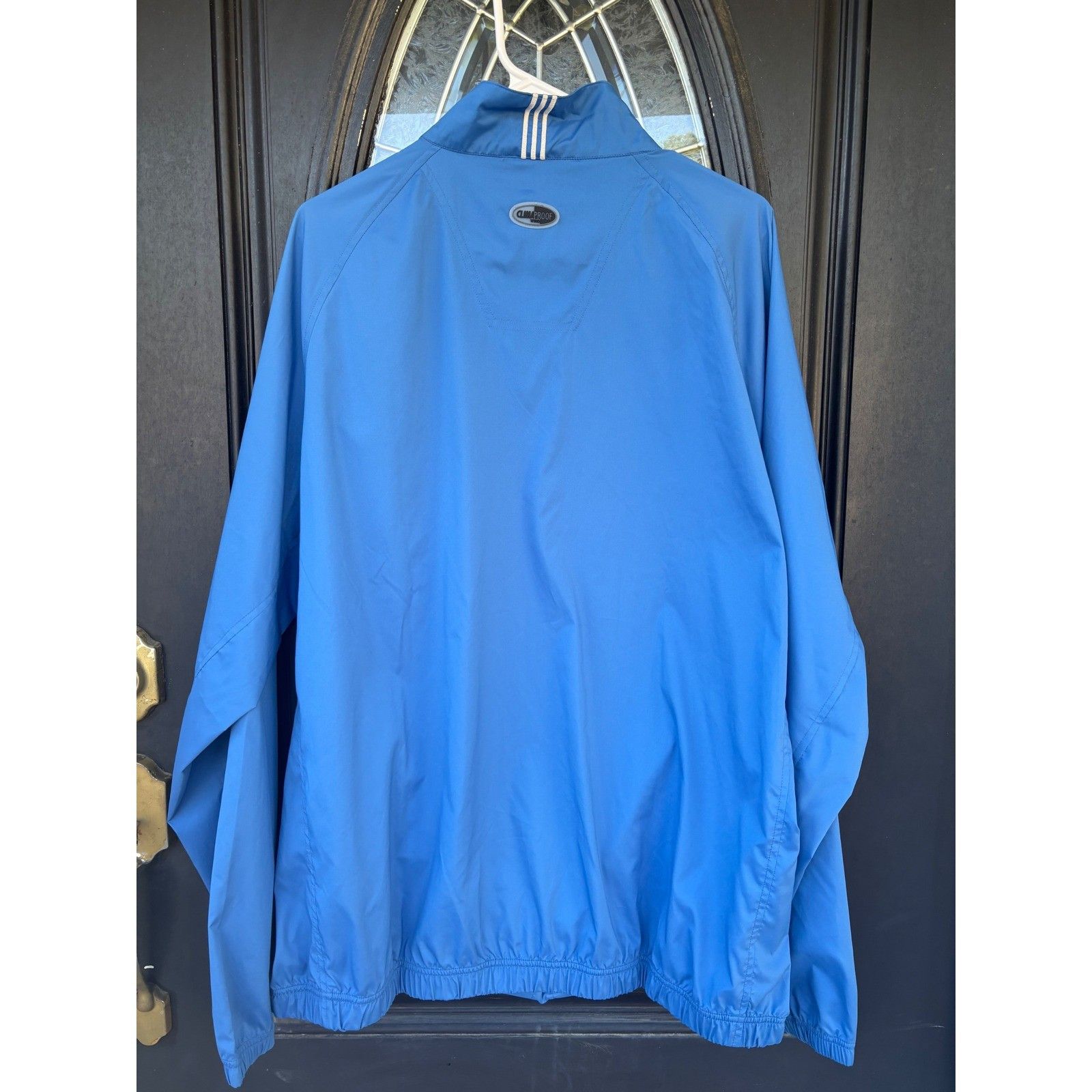 Adidas Adidas ClimaProof Wind XL Blue Windbreaker Jacket Size US XL / EU 56 / 4 - 6 Thumbnail