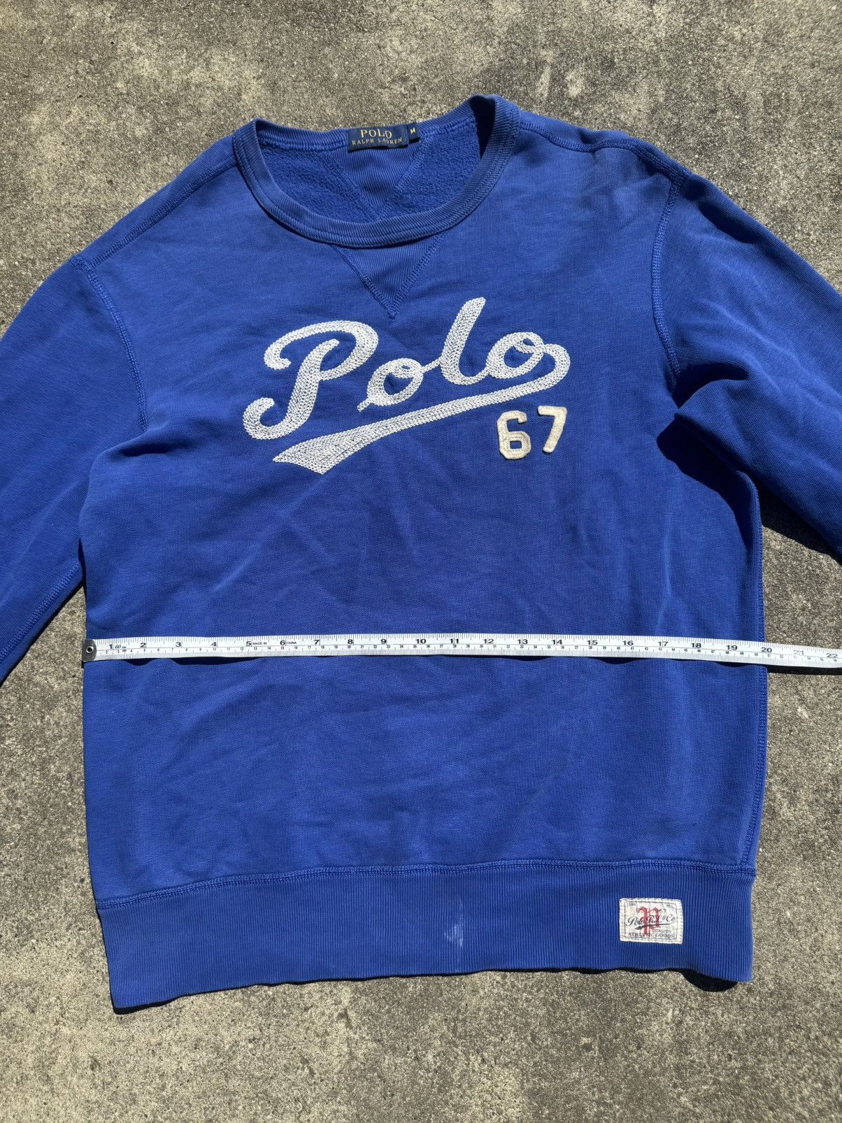Ralph Lauren Polo Ralph Lauren blue crewneck sweatshirt Size US S / EU 44-46 / 1 - 2 Thumbnail