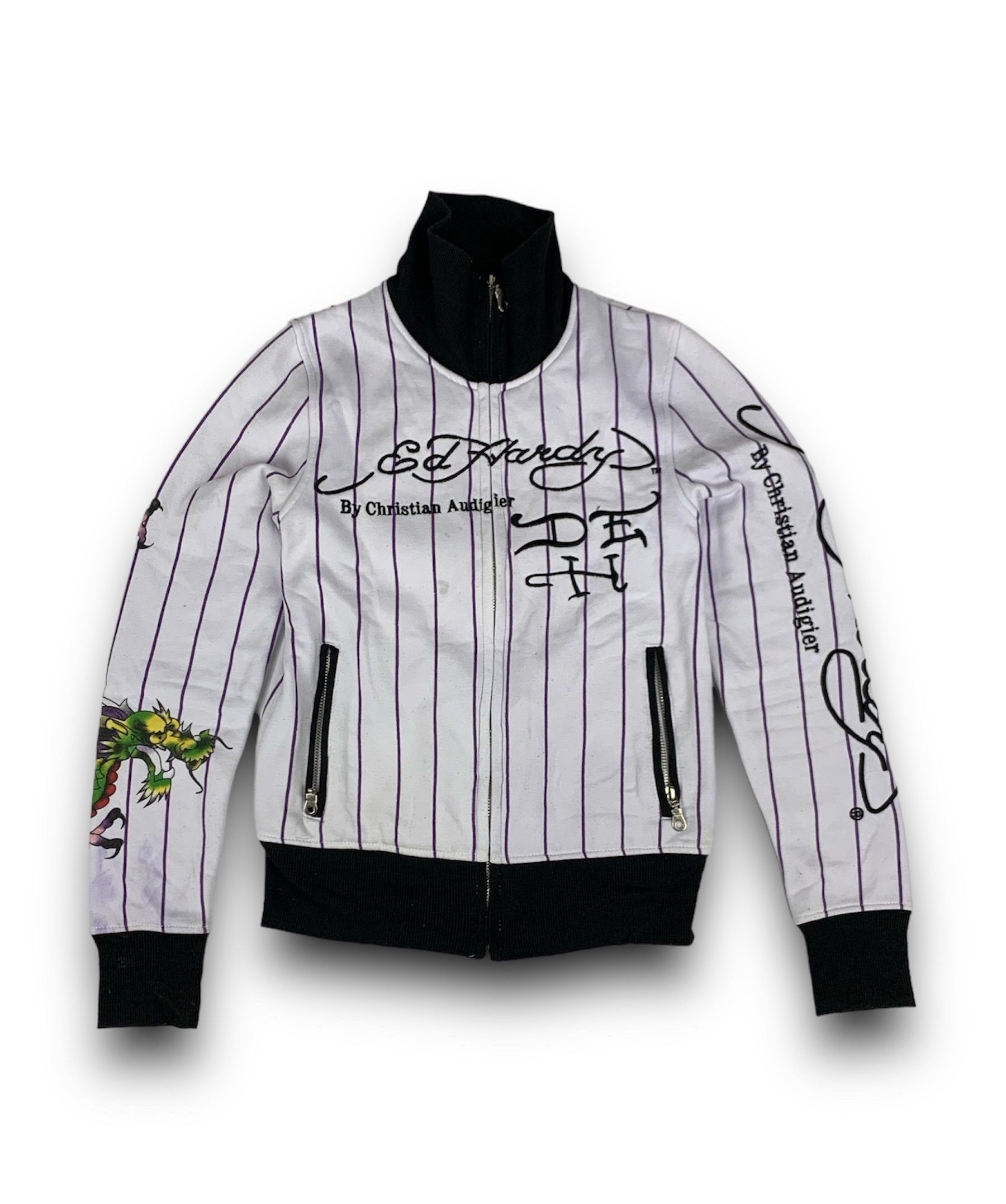 Ed Hardy Ed Hardy Full Zip Pullover Size Small Size US S / EU 44-46 / 1 - 1 Thumbnail