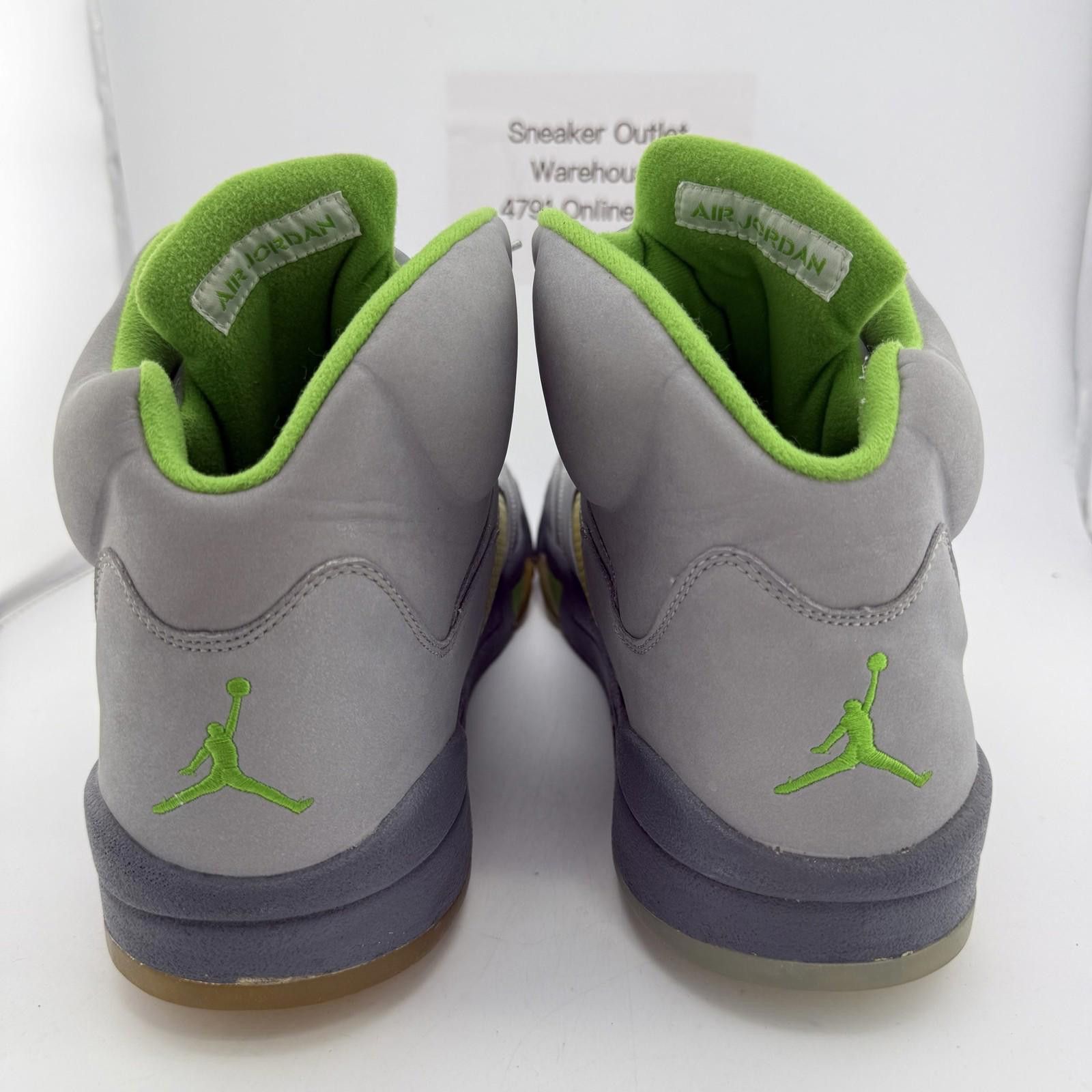 Jordan Brand Air Jordan 5 Green Bean 2006 US 15 Used D1775 Size US 15 / EU 48 - 5 Thumbnail