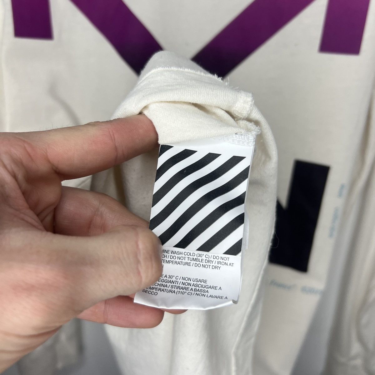 Off-White Off White 2019 Long Sleeve T Shirt Size US L / EU 52-54 / 3 - 11 Thumbnail