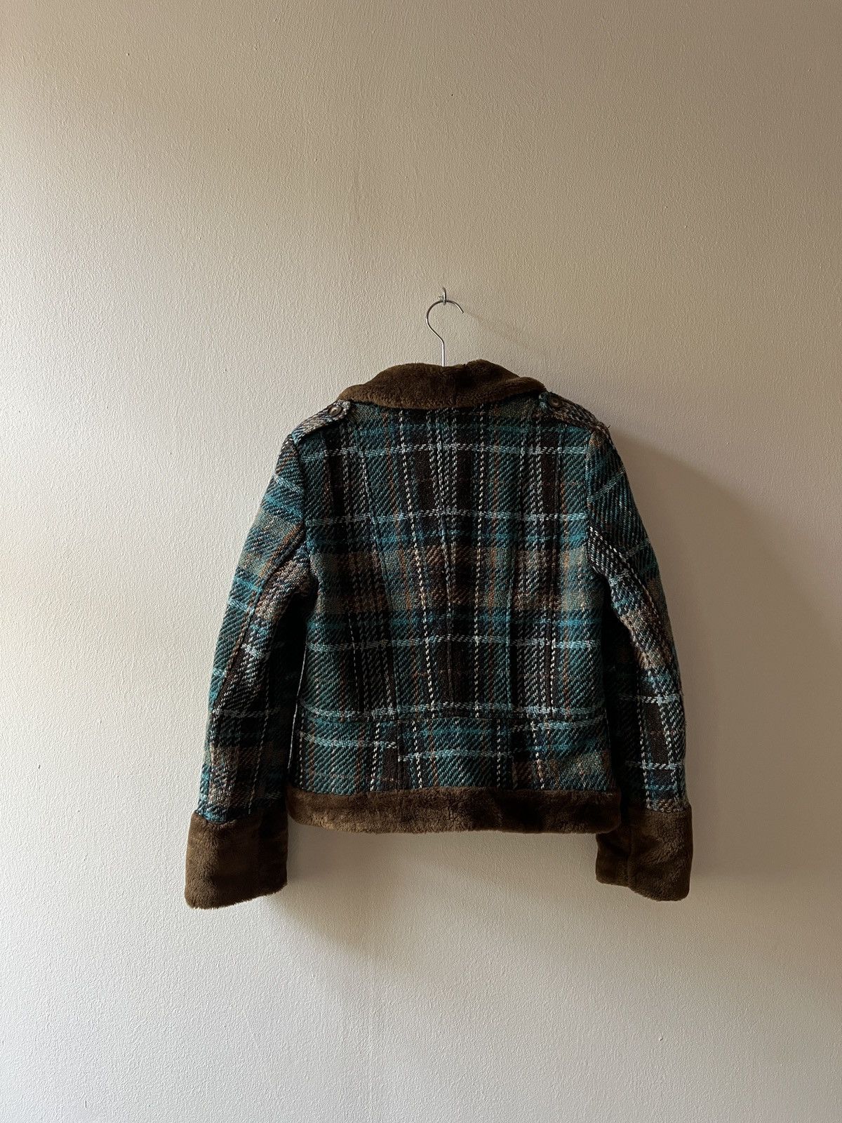 Other Vintage Y2K Knitted Bomber Winter Jacket Size L / US 10 / IT 46 - 10 Thumbnail