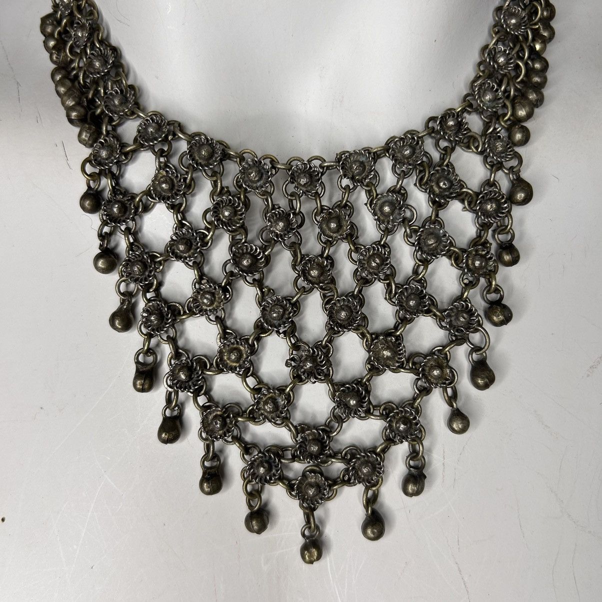 If Six Was Nine × Vintage Tribal Chain Mail Choker Size ONE SIZE - 5 Thumbnail