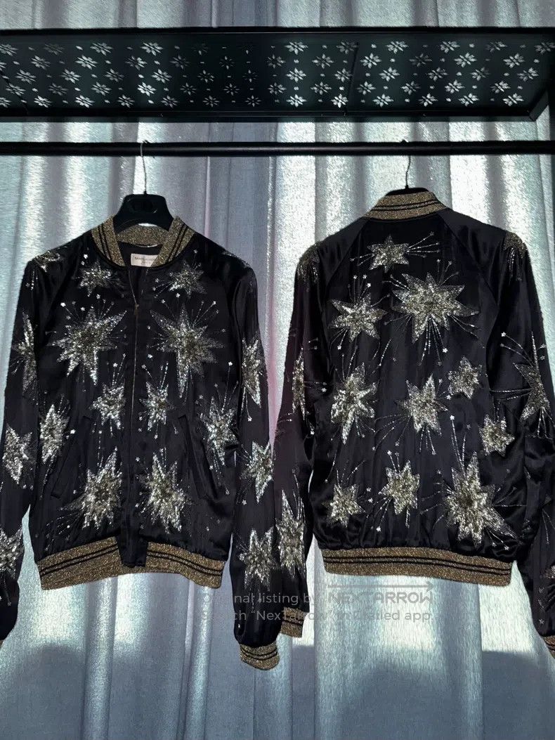 Saint Laurent Paris Saint Laurent Paris Black Firework Jacket Size US M / EU 48-50 / 2 - 1 Thumbnail