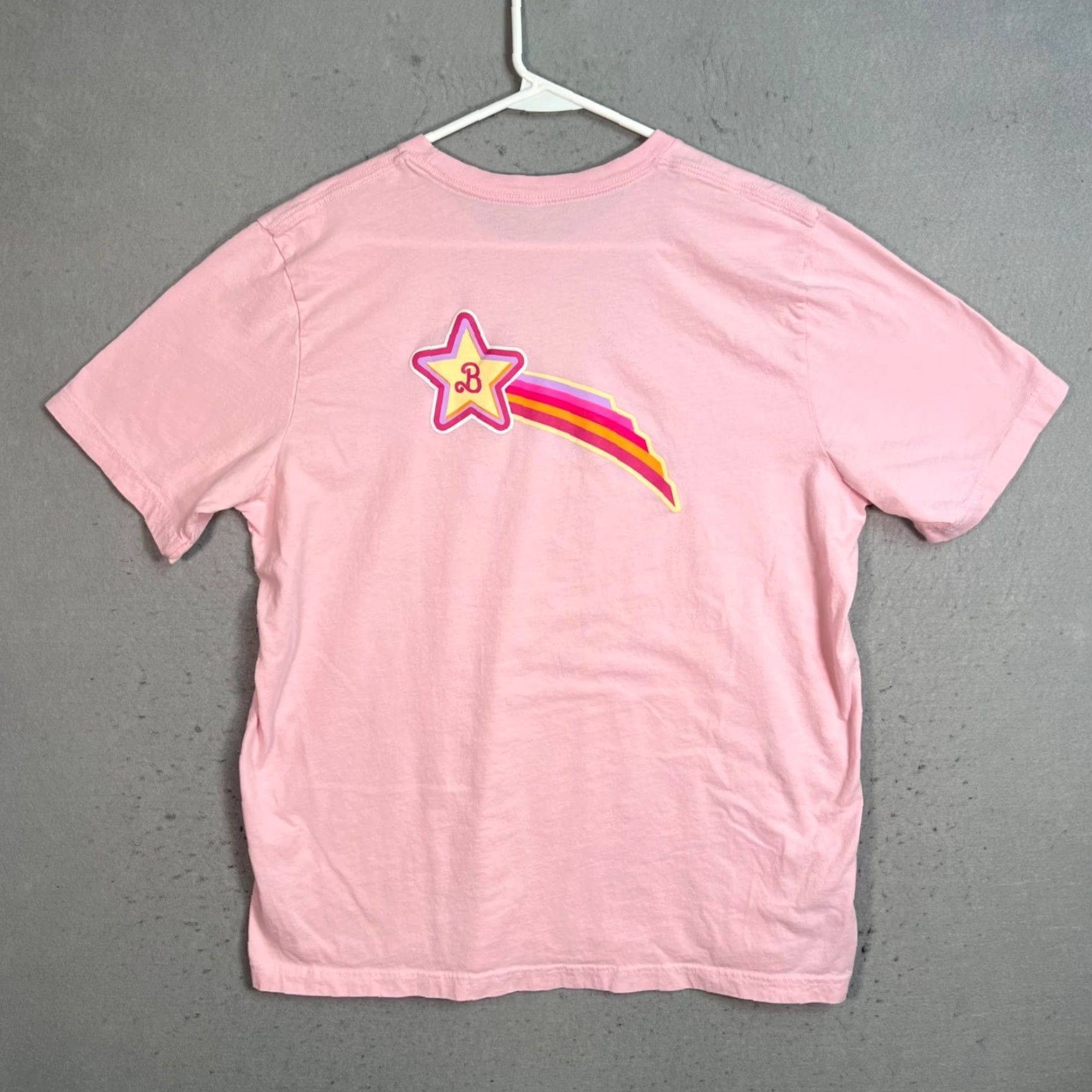 Vintage Alamo Drafthouse Barbie Movie T-Shirt Women Medium Pink Crew Neck Short Sleeve Cotton Knit Adult M Womens Event Movie Theme Shirt Size M / US 6-8 / IT 42-44 - 2 Thumbnail