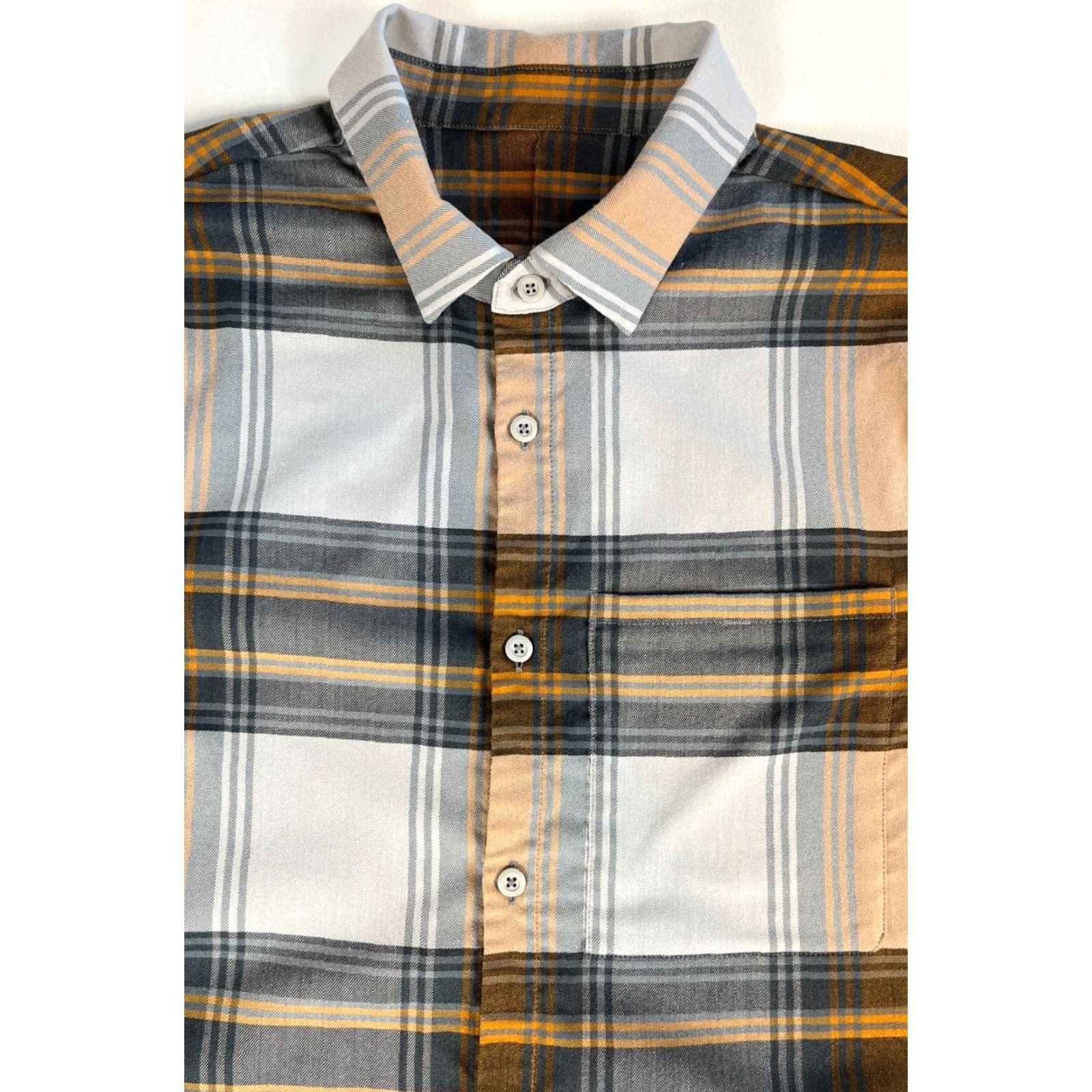 Lululemon Lululemon Masons Peak Flannel Shirt Shadow Plaid Sz M Men’s Button-Up Long Sleeve Size US M / EU 48-50 / 2 - 4 Thumbnail