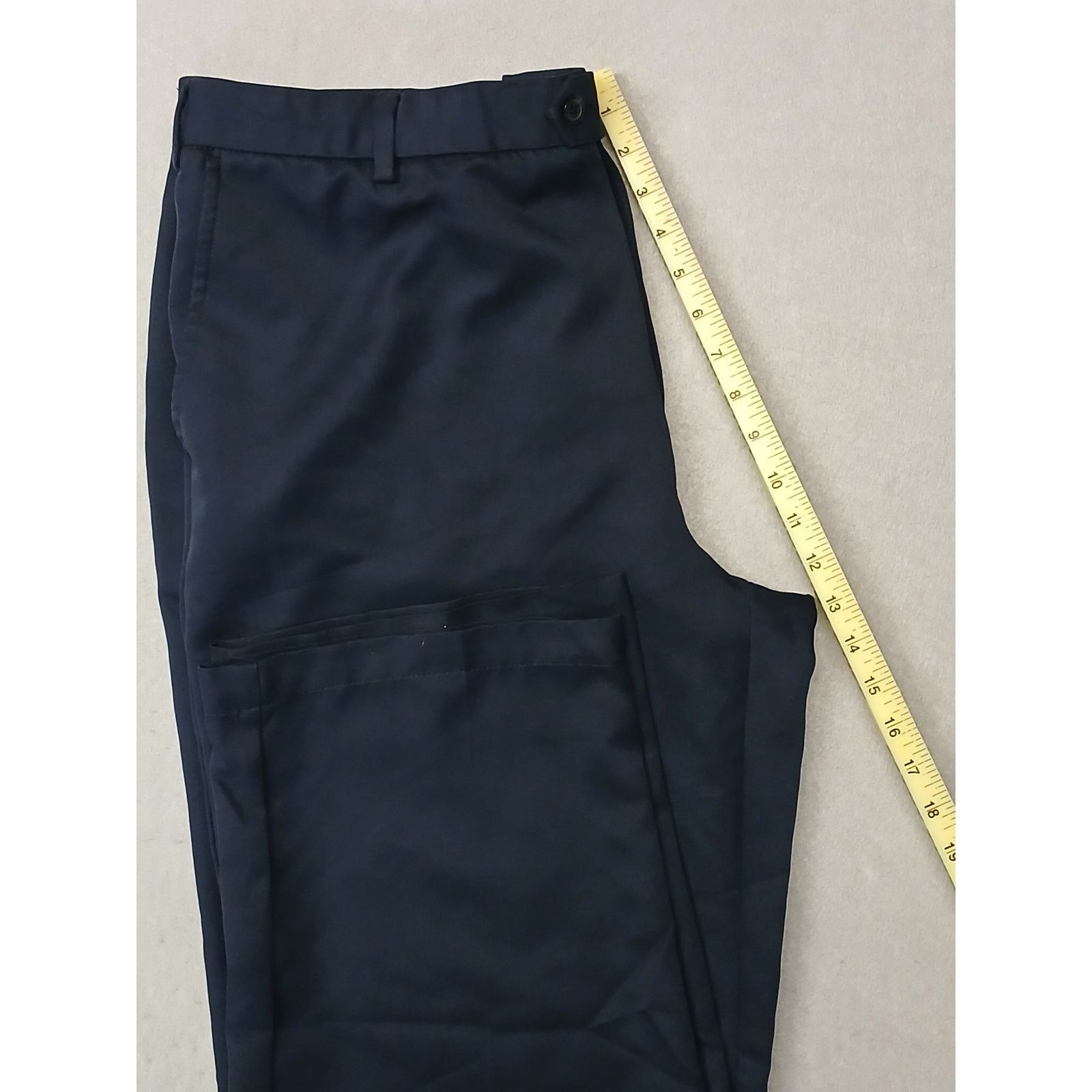 Izod Izod Golf (38x30) Men's Blue Dri-Fit Performance Dress Pants Size US 38 / EU 54 - 5 Thumbnail