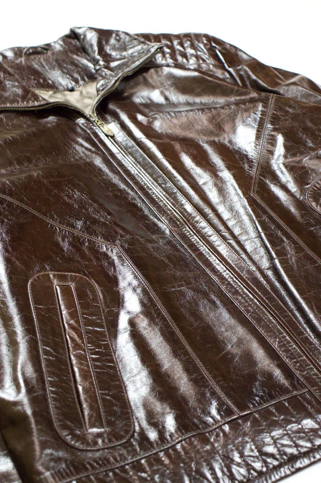 Vintage 90’s Lince Lambskin Leather Jacket Rare OG Size US L / EU 52-54 / 3 - 6 Thumbnail