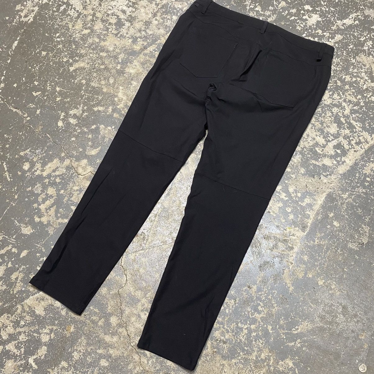 Lululemon × Vintage Lululemon Men’s ABC Pants Slim Fit Black Size US 38 / EU 54 - 2 Thumbnail