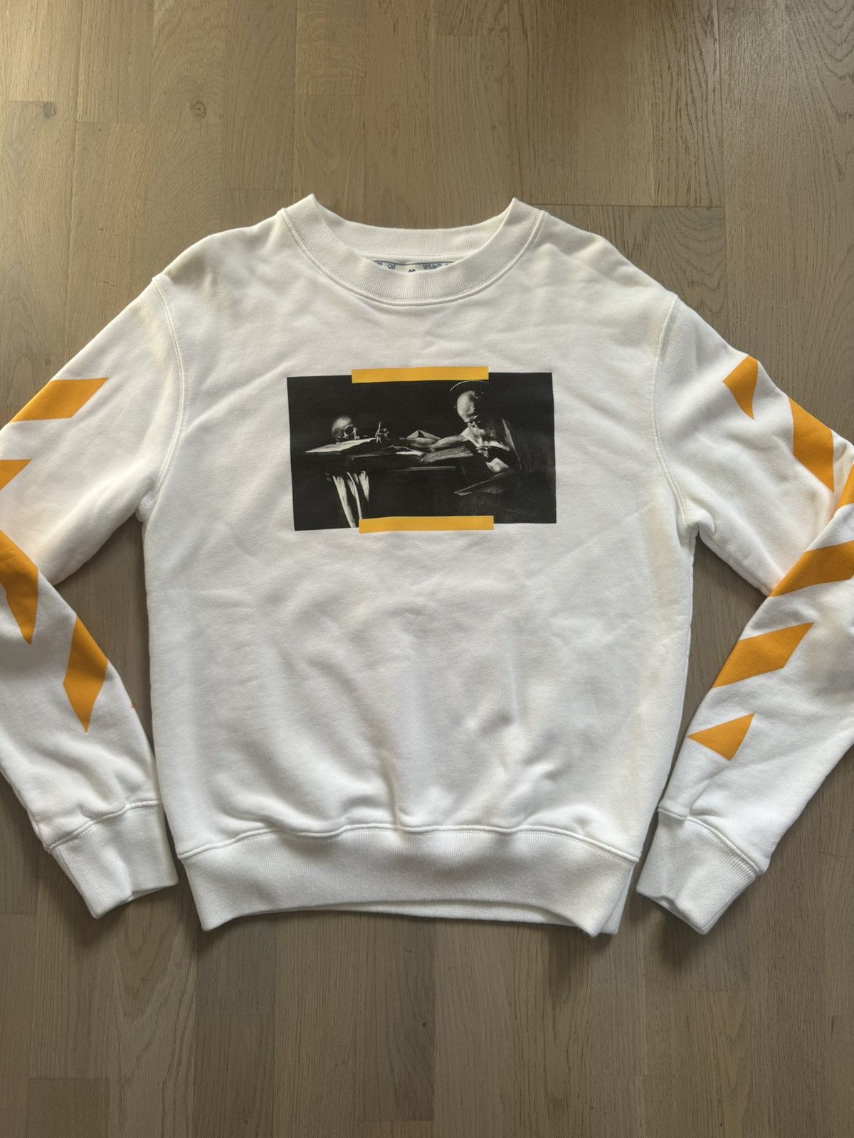 Off-White OFF-White sweatshirt REAL MEASUREMENTS IN PHOTOS BY Size US S / EU 44-46 / 1 - 3 Thumbnail
