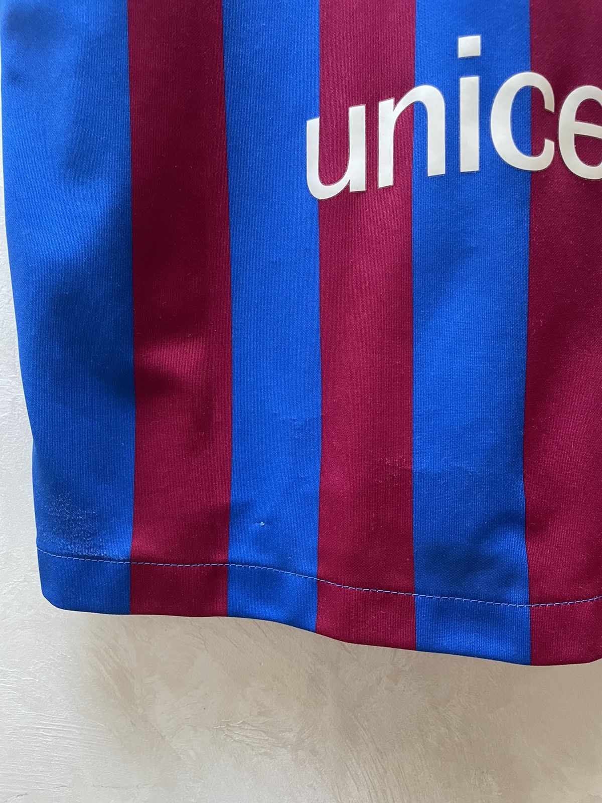Nike Barcelona 2021 / 22 Home Football Shirt Jersey Mens Size US M / EU 48-50 / 2 - 7 Thumbnail