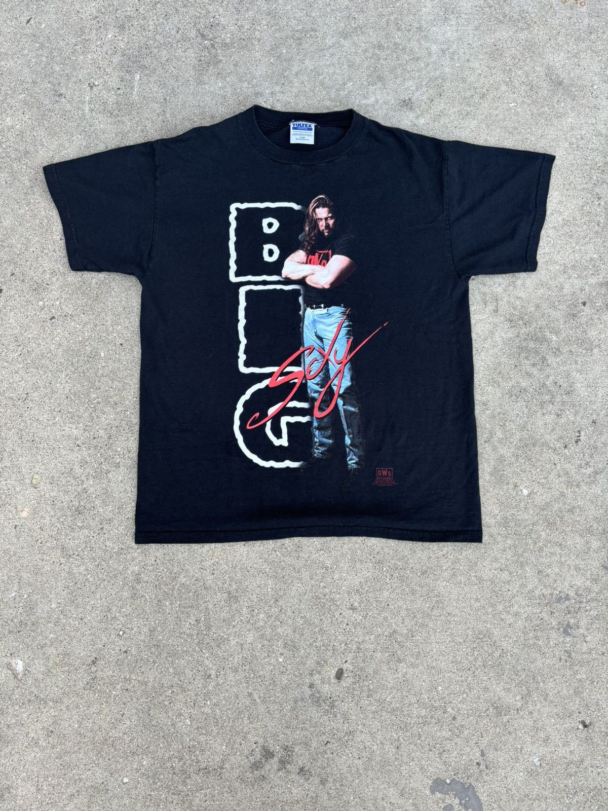 Vintage × WCW/nWo × WWE Vintage 90s Kevin Nash Big Sexy NWO Tee 