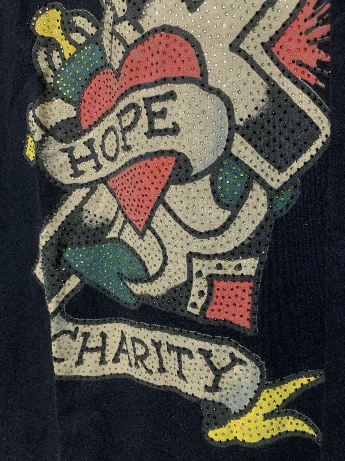 Ed Hardy ⚡️RARE⚡️ Ed Hardy X Red Pepper Faith Hope Charity Tee Size US M / EU 48-50 / 2 - 6 Thumbnail