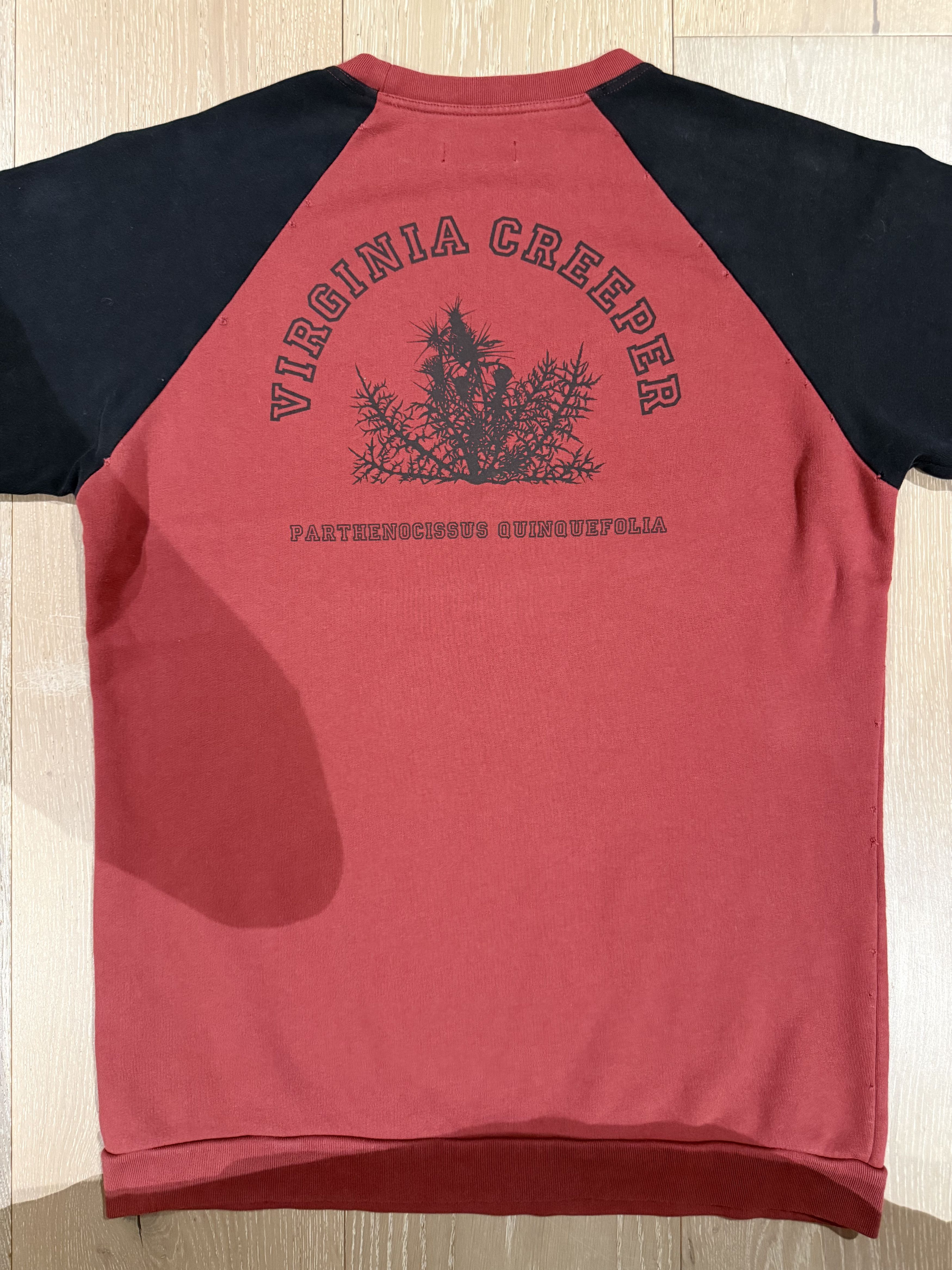 Raf Simons 💚 Raf Simons Redux Virginia Creeper Red/Black Tee Size US L / EU 52-54 / 3 - 3 Thumbnail