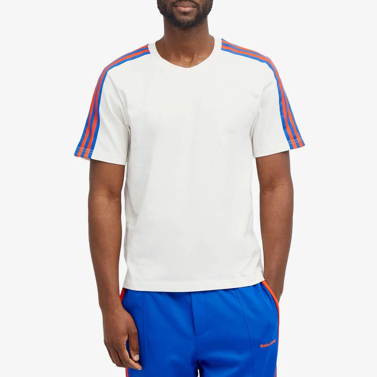 Adidas × Wales Bonner o1mle0426 Short Sleeve T-Shirt in Chalk White Size US L / EU 52-54 / 3 - 2 Thumbnail