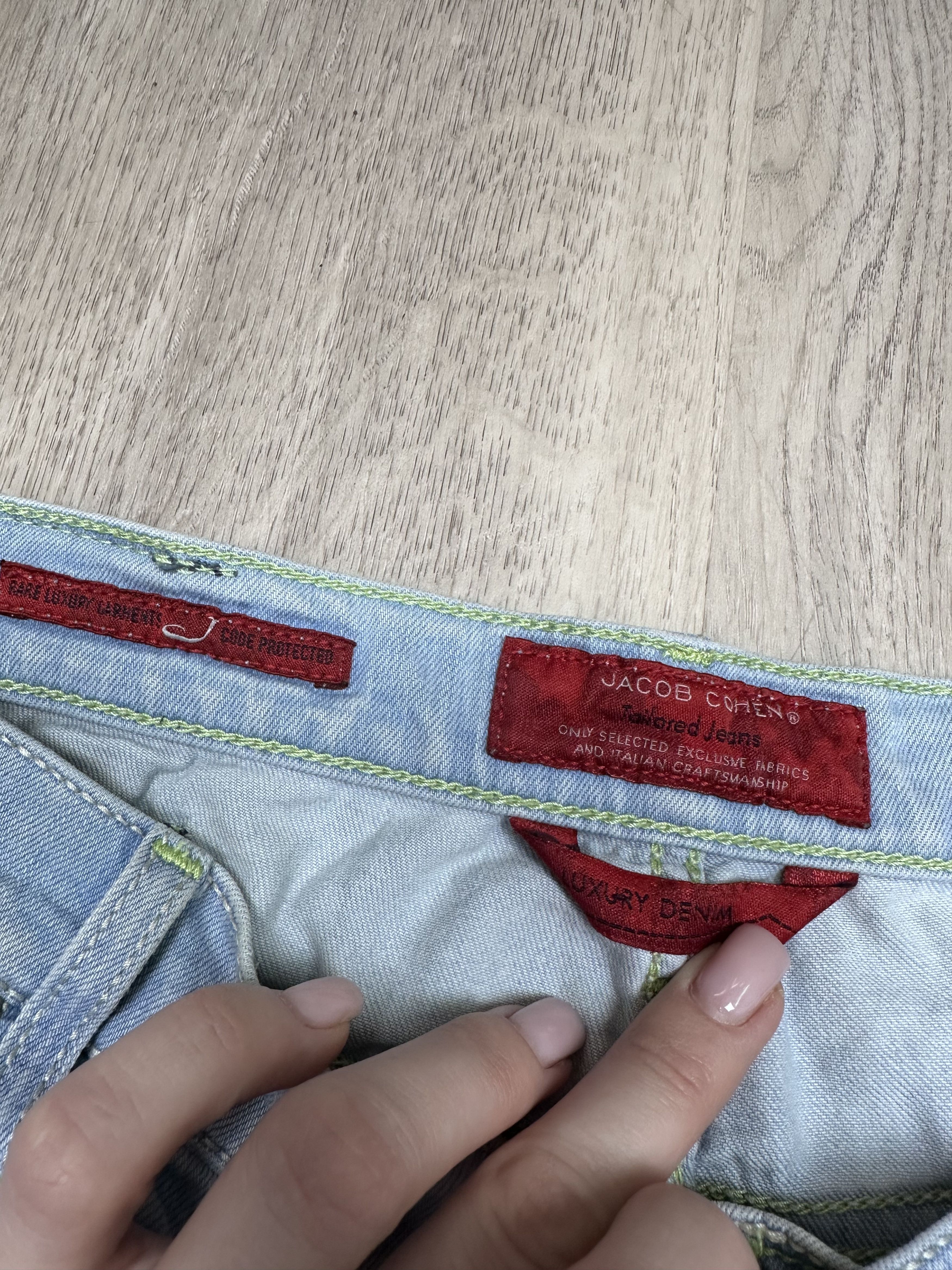 Jacob Cohen × Vintage Jacob Cohen Vintage Womens Denim Pants Jeans Size 34" / US 12 / IT 48 - 3 Thumbnail