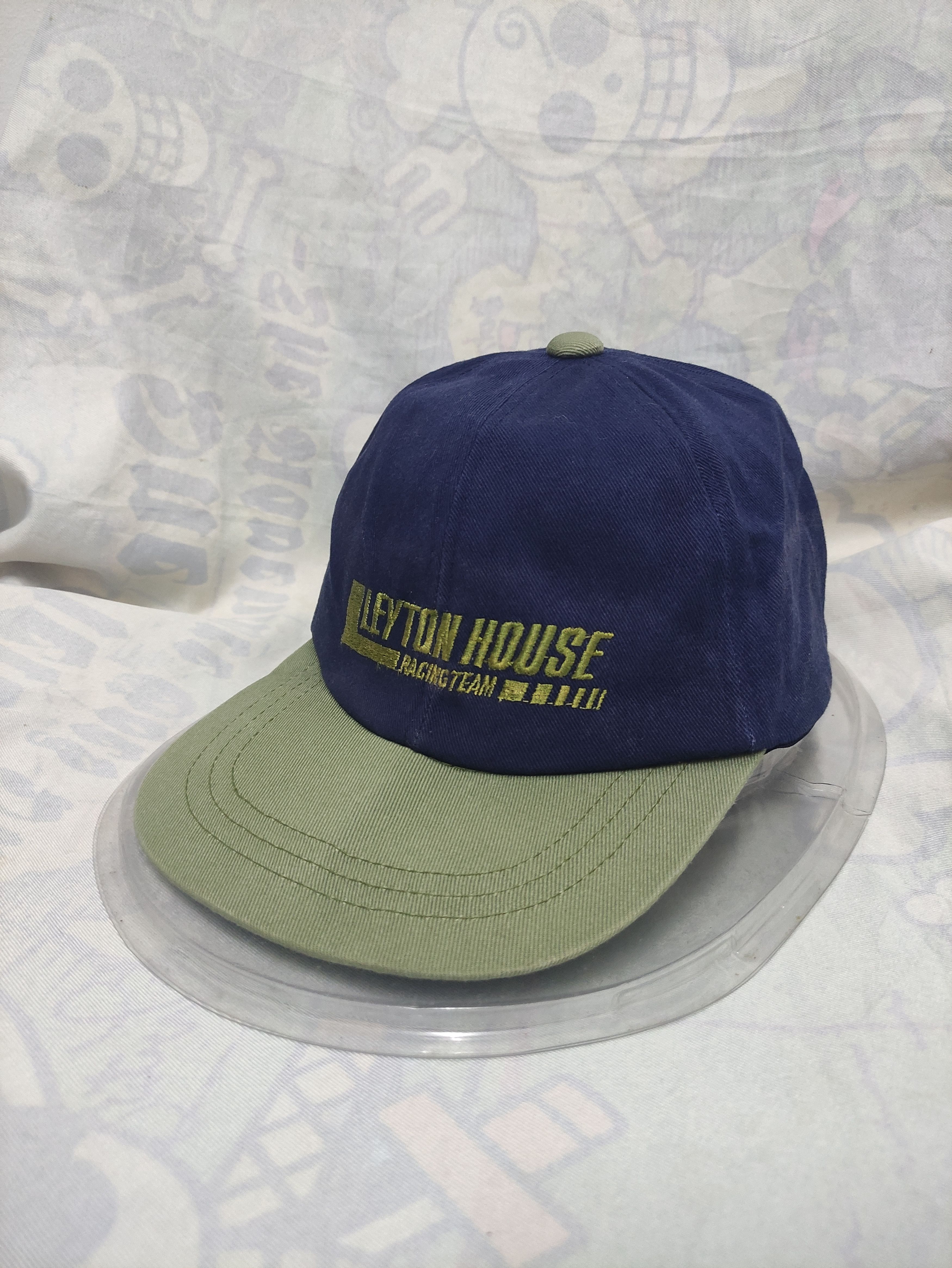 Japanese Brand LEYTON HOUSE RACING TEAM VINTAGE CAP Size ONE SIZE - 10 Thumbnail