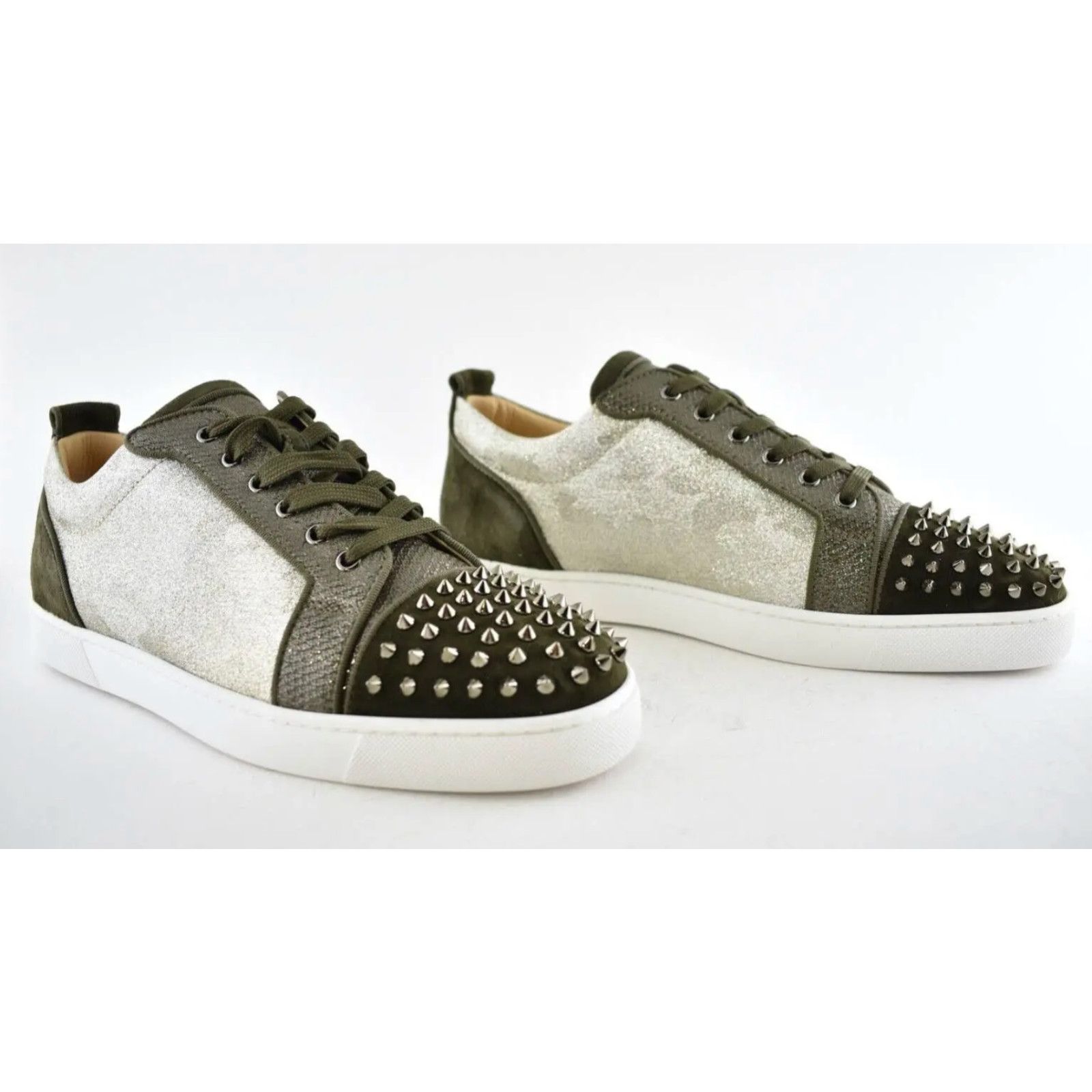 Christian Louboutin Christian Louboutin Louis Junior Spikes Orlato Low Sneaker Size US 14 / EU 47 - 4 Thumbnail