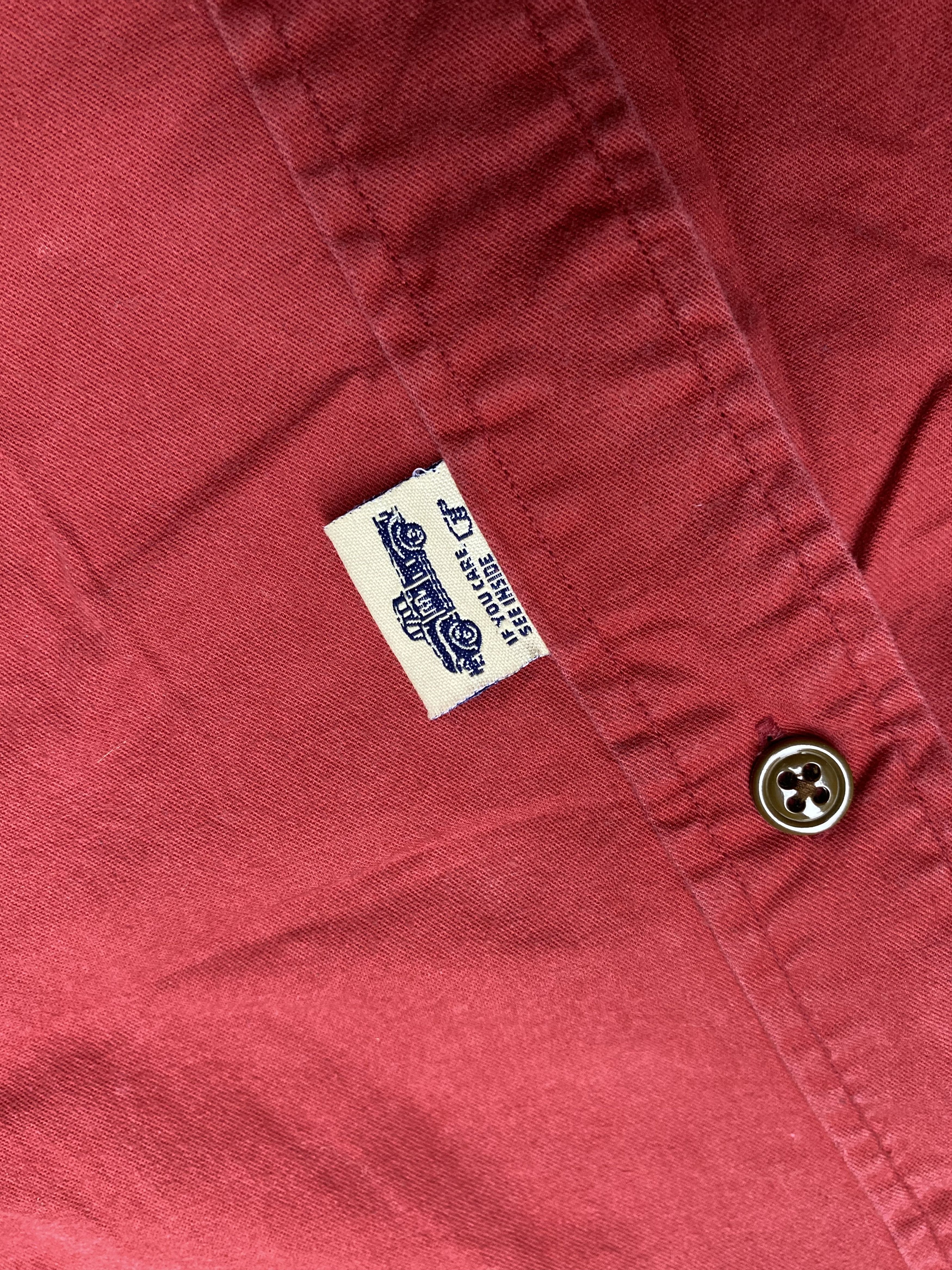 RRL Ralph Lauren × Ralph Lauren Vintage RRL Double Ralph Lauren Double Pocket Workshirt Size US L / EU 52-54 / 3 - 5 Thumbnail