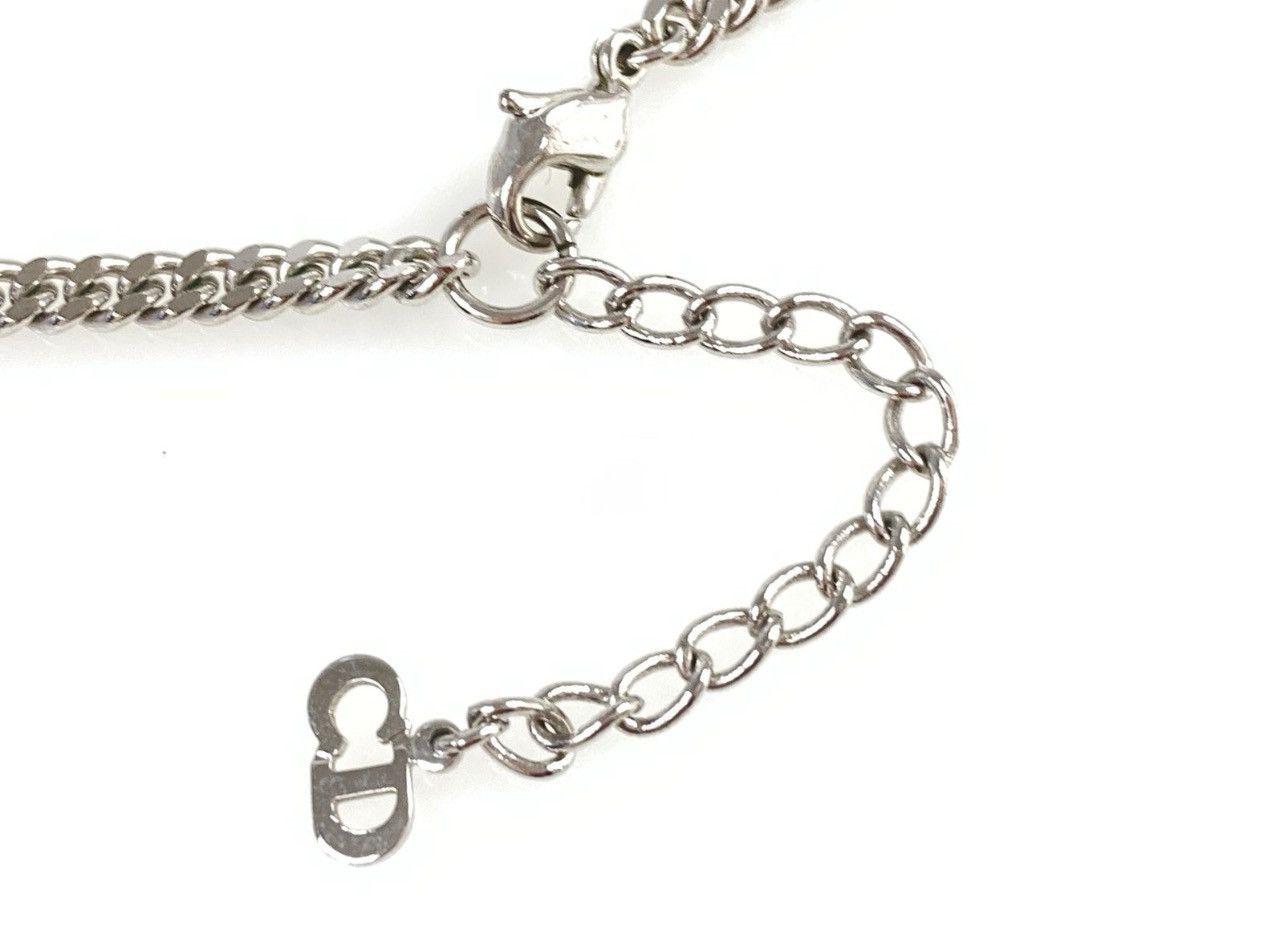 Dior Vintage Christian Dior Archive Padlock Key Necklace - Silver Size ONE SIZE - 6 Thumbnail