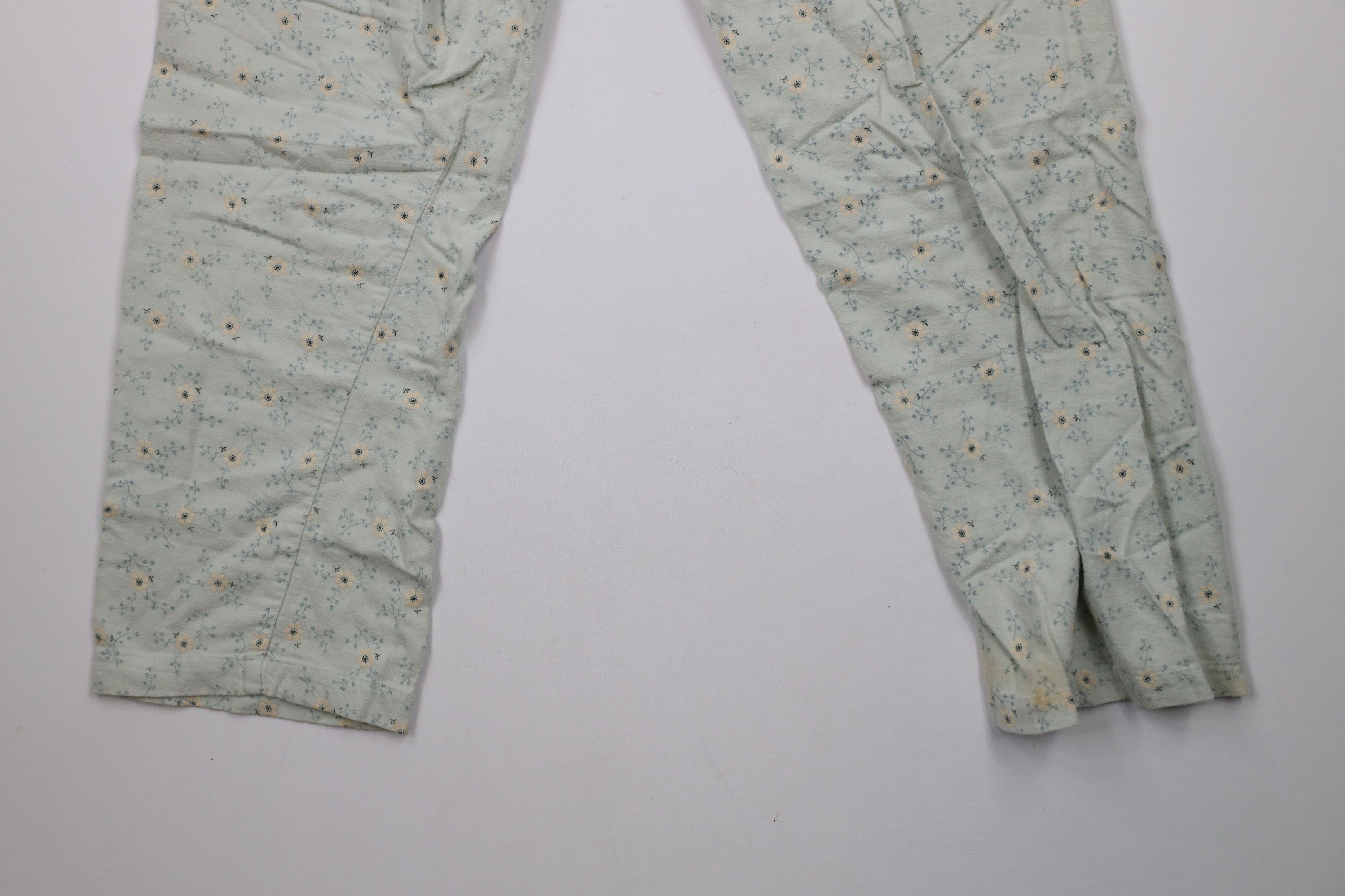 J.Crew × Vintage Vintage J Crew All Over Print Wide Leg Flannel Pajama Pants Size 36" / US 14 / IT 50 - 12 Thumbnail