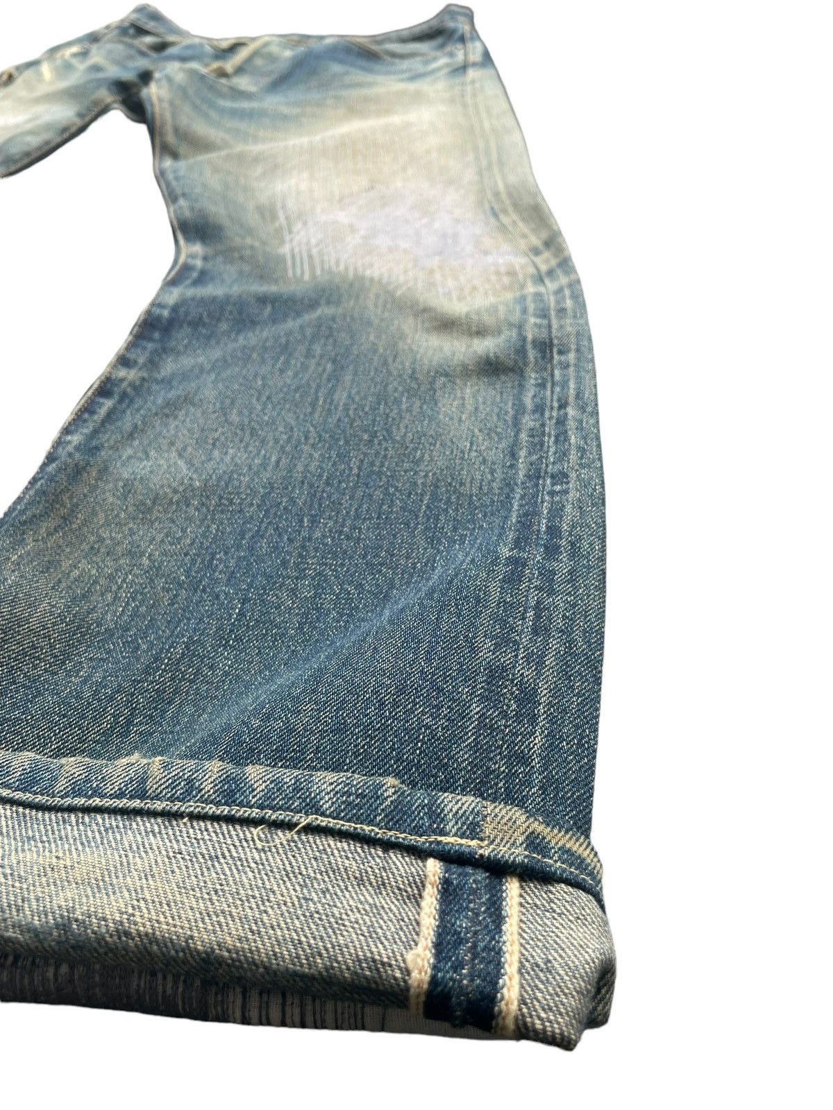 Denime Vintage Denime Selvedge Distresed Denim Size US 30 / EU 46 - 4 Thumbnail
