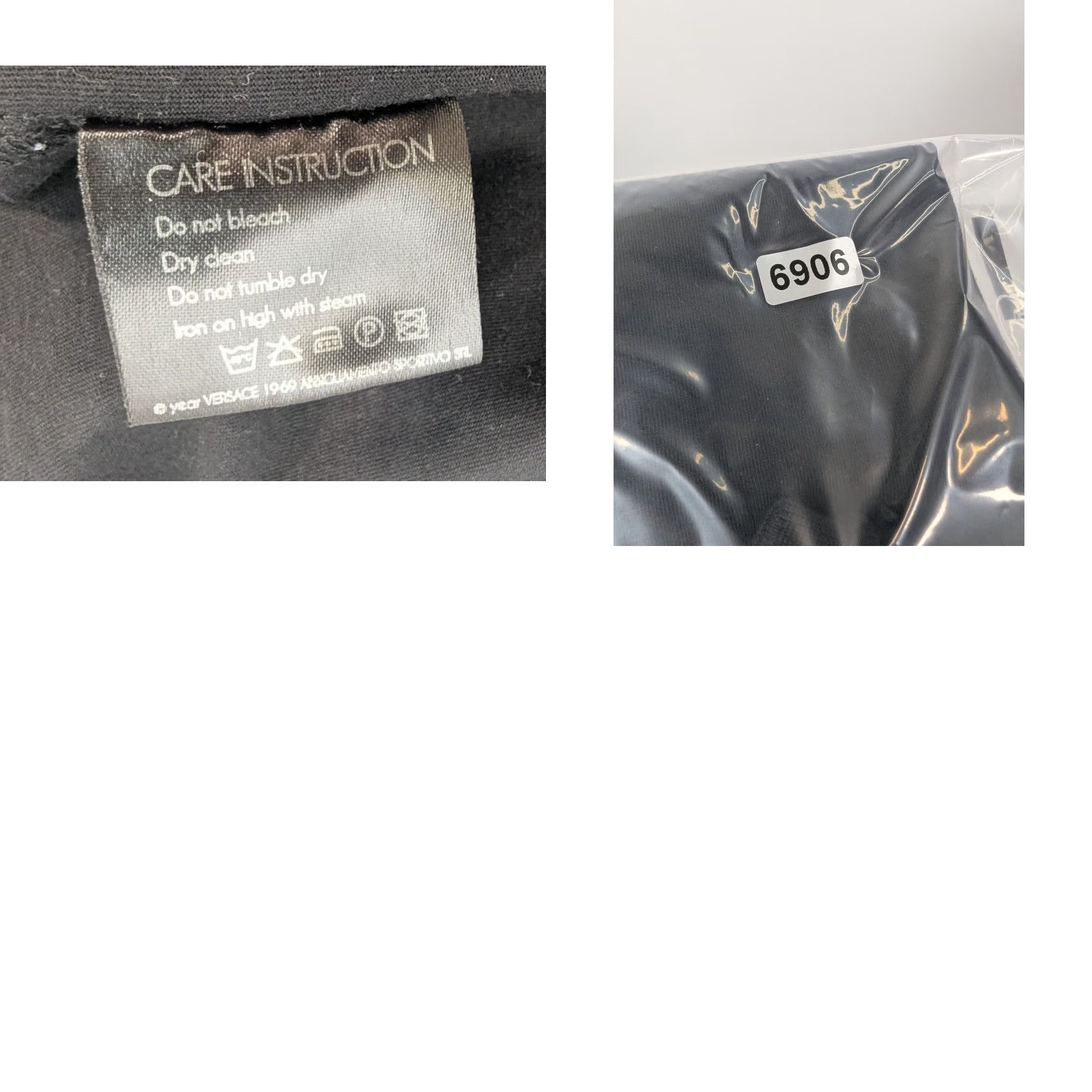 Versace VINTAGE Versace Shirt Mens 1969 Italia Graphic Tee V Logo V-Neck Short Sleeve Medium Black Cotton Logo 1969 Italia Mens Versace Shirt Size US M / EU 48-50 / 2 - 8 Thumbnail