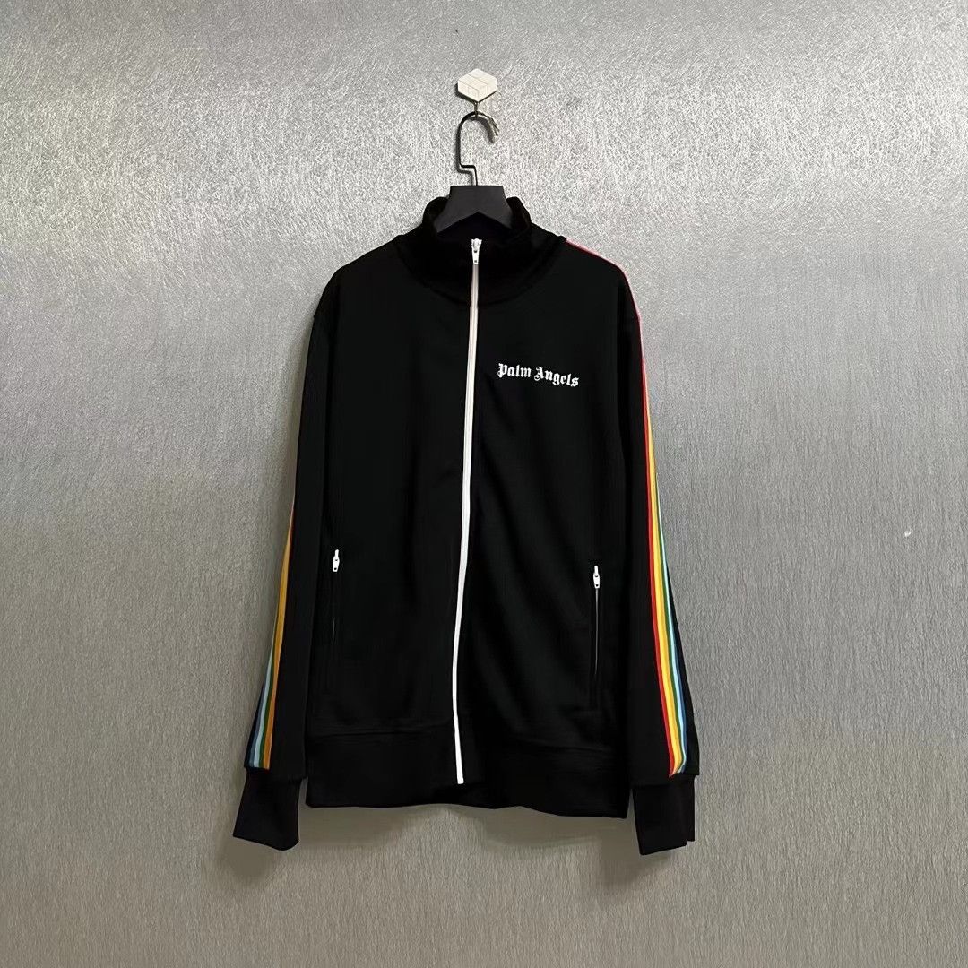 Palm Angels Palm Angels Rainbow School Jacket XL Size US XL / EU 56 / 4 - 1 Thumbnail