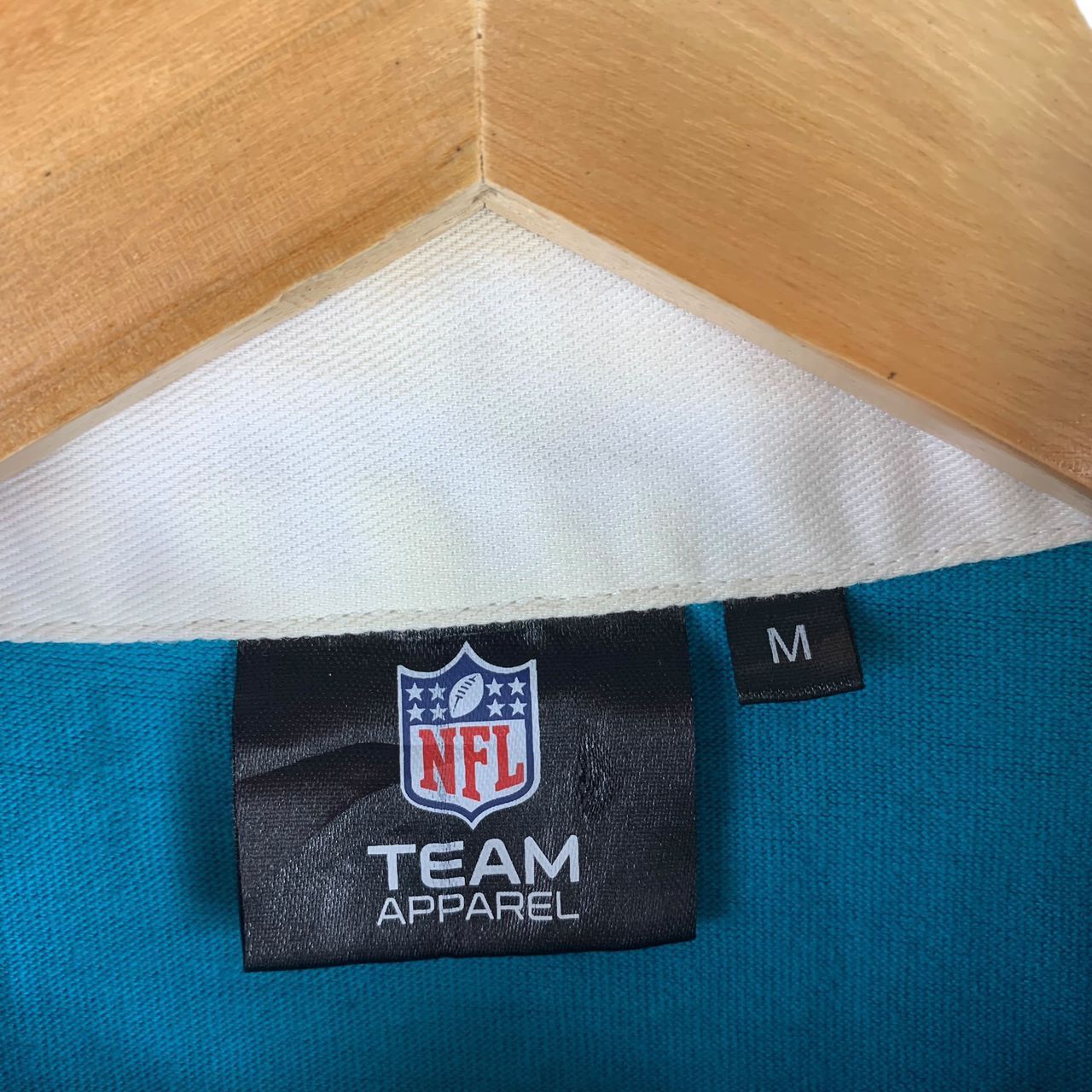 NFL MIAMI DOLPHINS half zipper polo tee Size US M / EU 48-50 / 2 - 3 Thumbnail